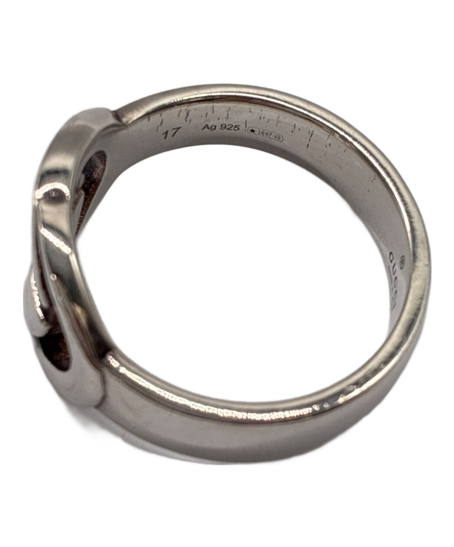 中古・古着通販】GUCCI (グッチ) インターロッキングG Ag925 リング