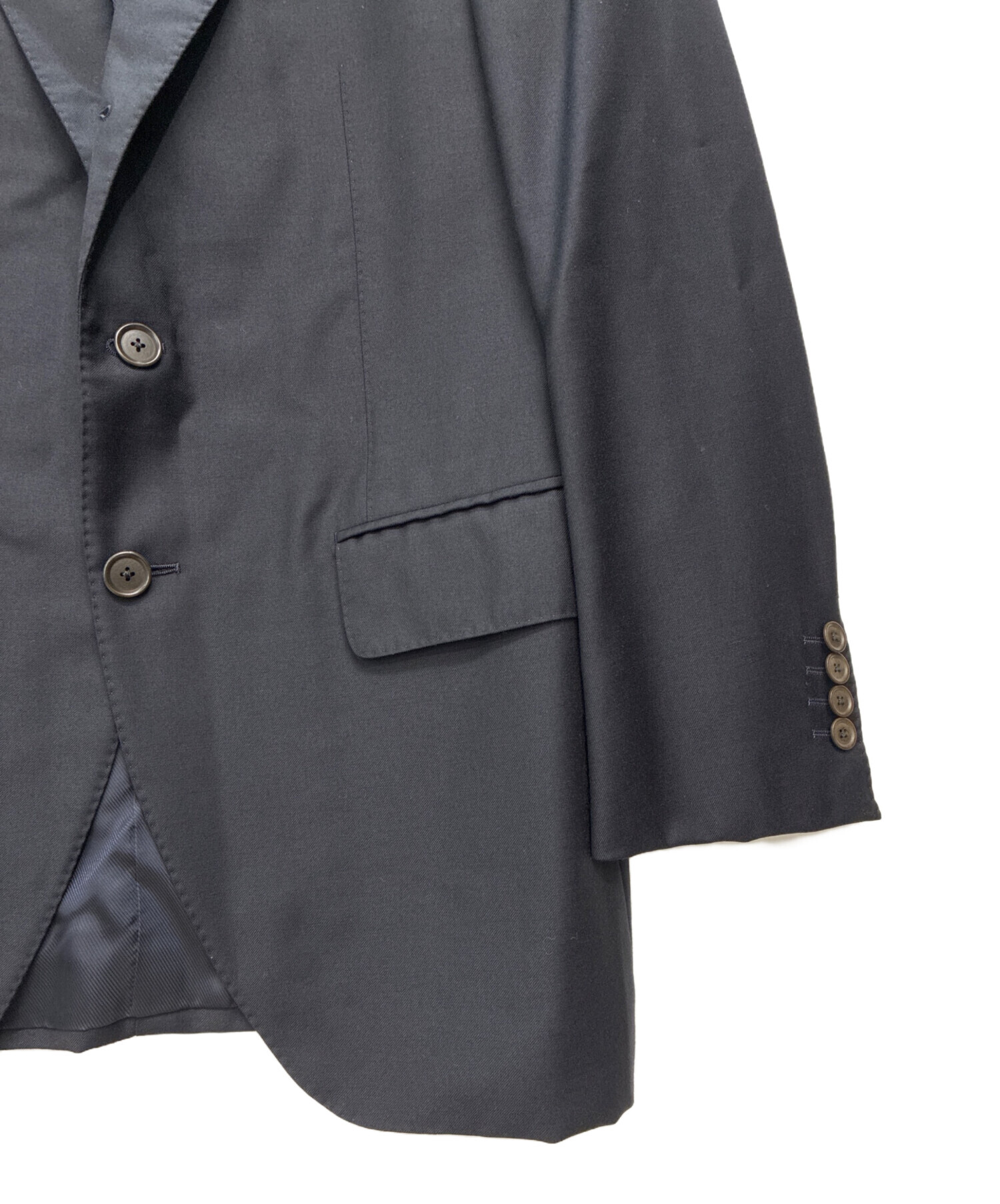 【ゼニア サイズ46】TOMORROWLAND スーツ 中古・古着通販】TOMORROW LAND (トゥモローランド) Ermenegildo zegna