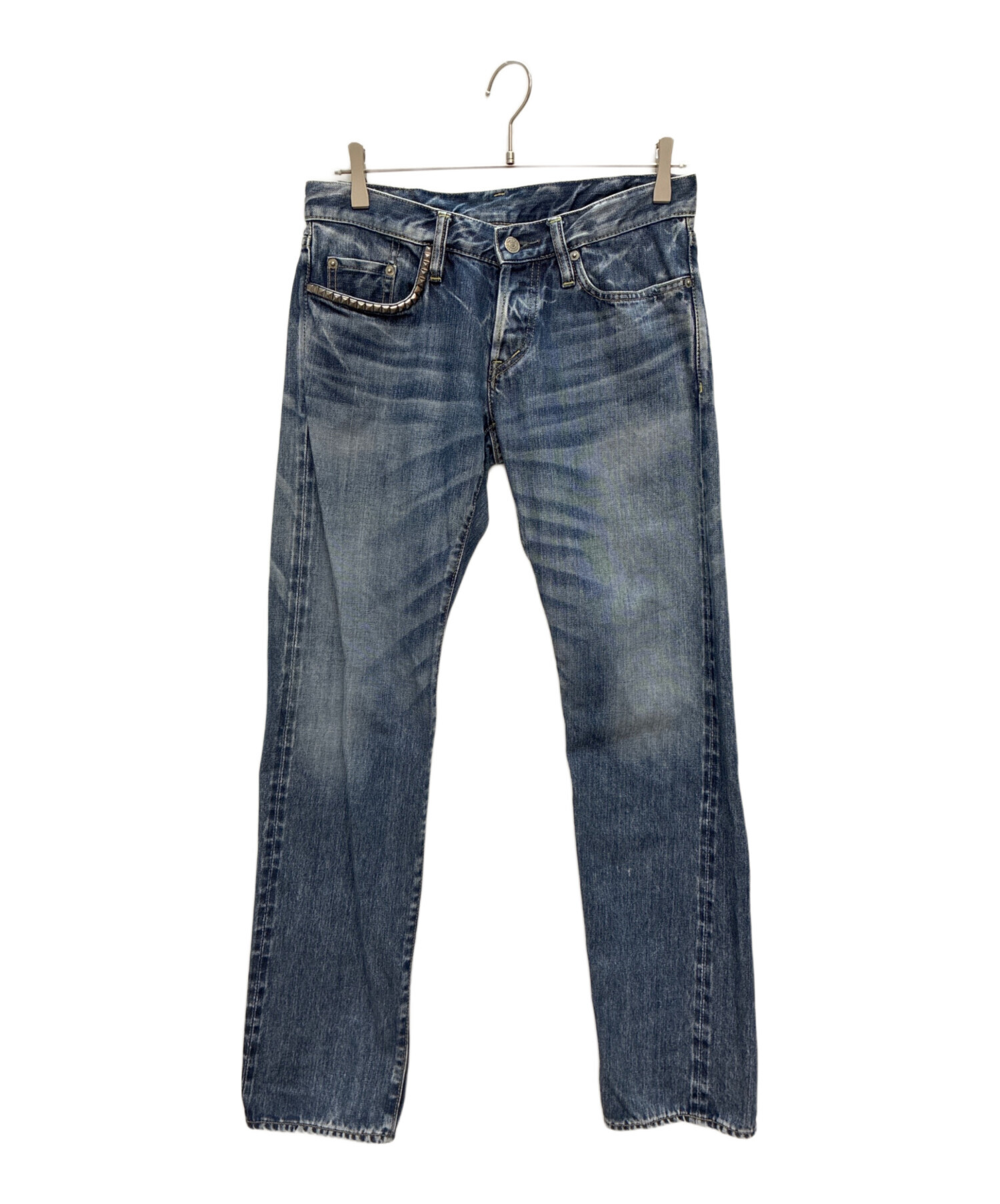 T*s様 Hysteric Glamour スタッズデニムパンツ 30 中古・古着通販】Hysteric Glamour (ヒステリックグラマー) スタッズ