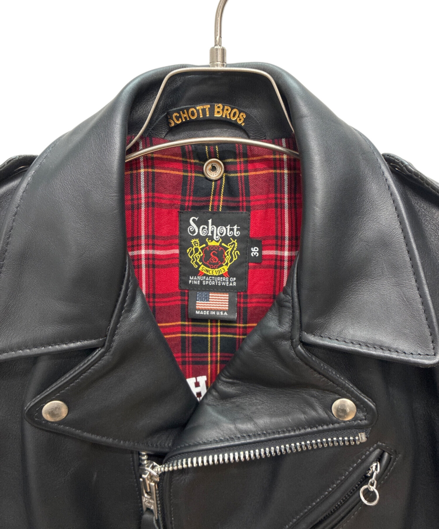 schott - B'zライダース　Schott “TAK MODEL　新品未使用品 中古・古着通販】Schott (ショット) B'z INABA MODEL ダブルライダース