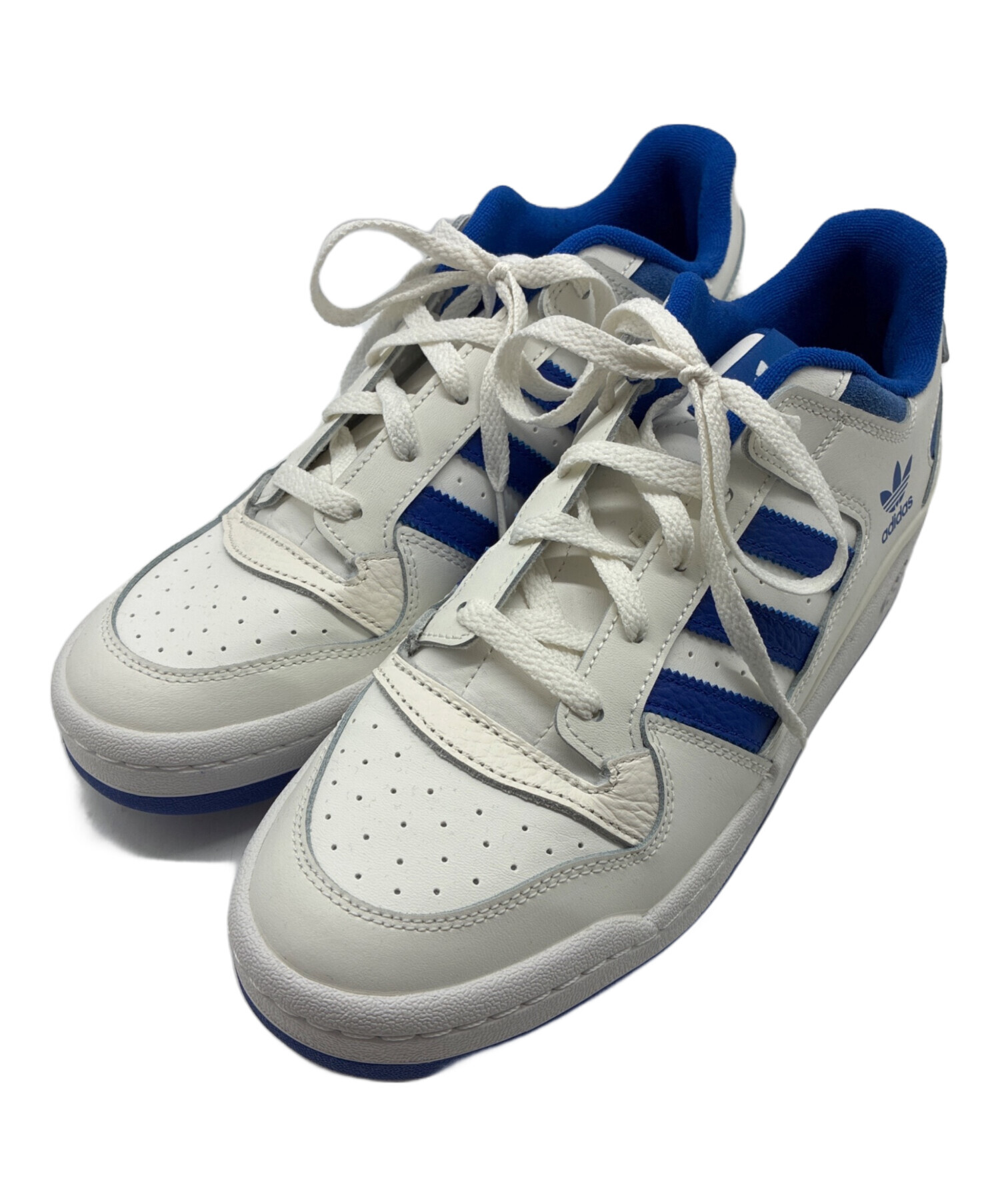 中古・古着通販】adidas (アディダス) Forum Low CL ブルー×ホワイト 