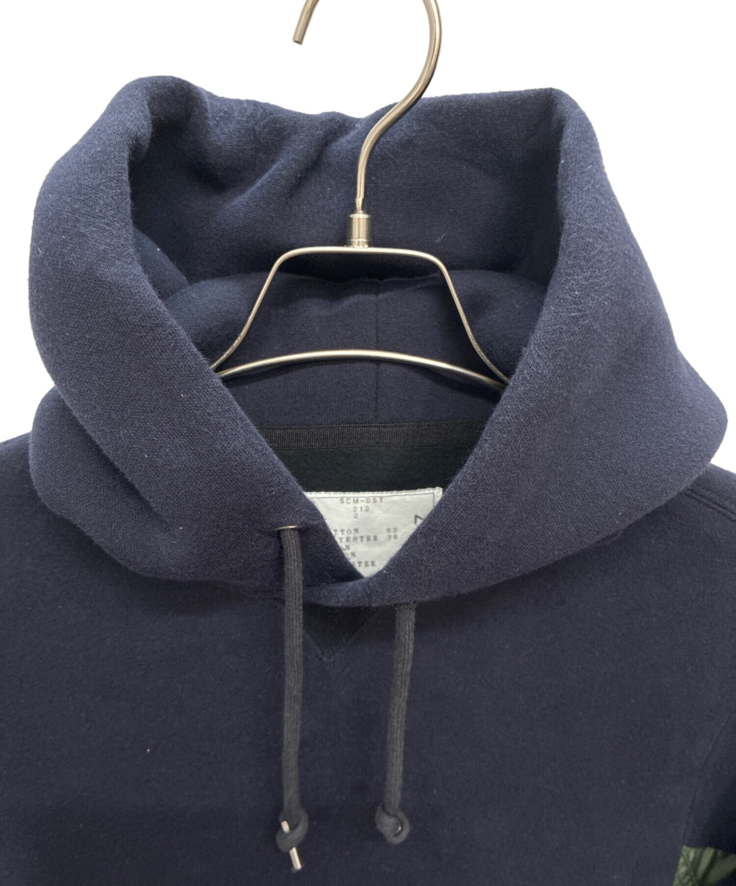 中古・古着通販】sacai (サカイ) ハイブリットプルオーバーパーカー