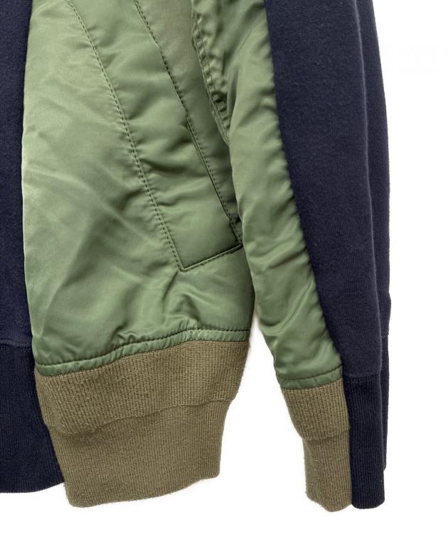 中古・古着通販】sacai (サカイ) ハイブリットプルオーバーパーカー