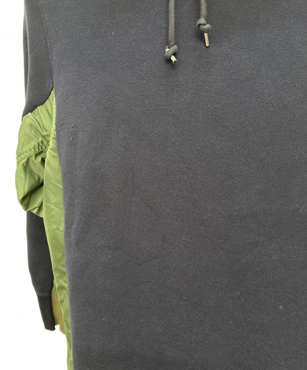 中古・古着通販】sacai (サカイ) ハイブリットプルオーバーパーカー