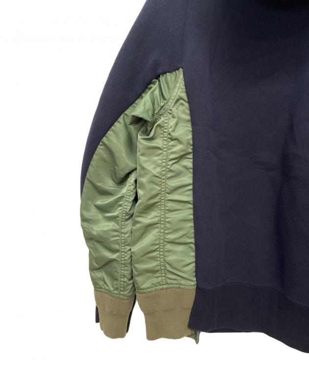 中古・古着通販】sacai (サカイ) ハイブリットプルオーバーパーカー