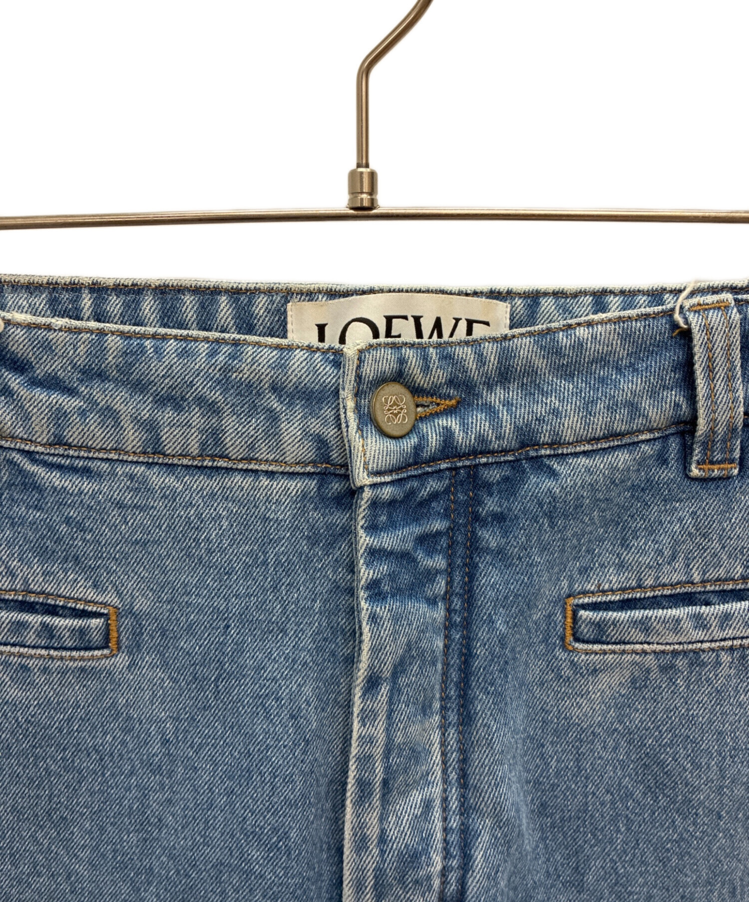 中古・古着通販】LOEWE (ロエベ) フィッシャーマンロールアップデニム