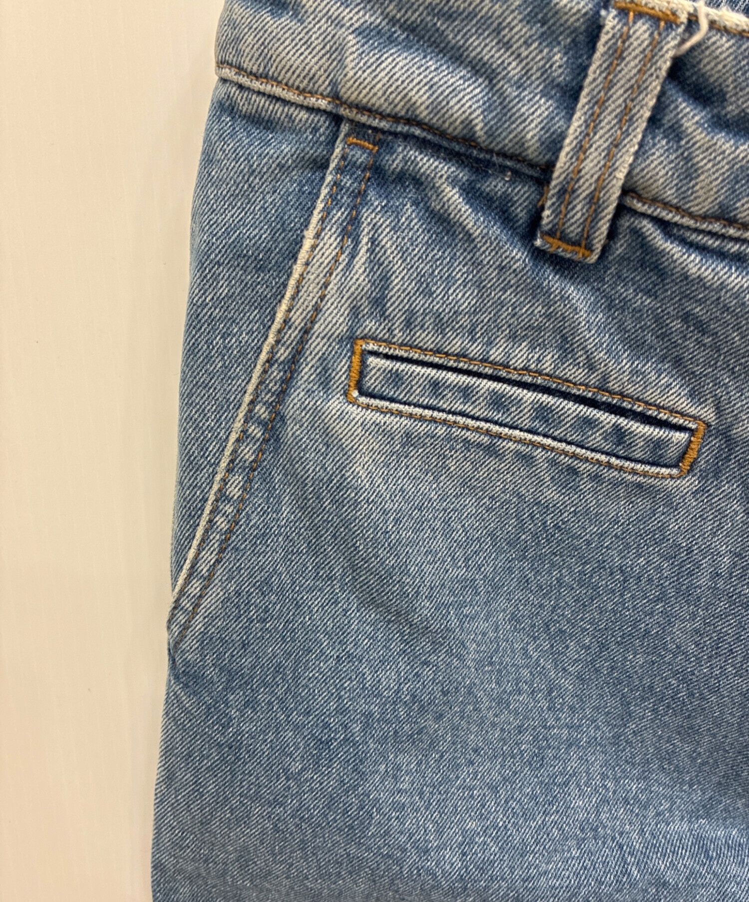 中古・古着通販】LOEWE (ロエベ) フィッシャーマンロールアップデニム