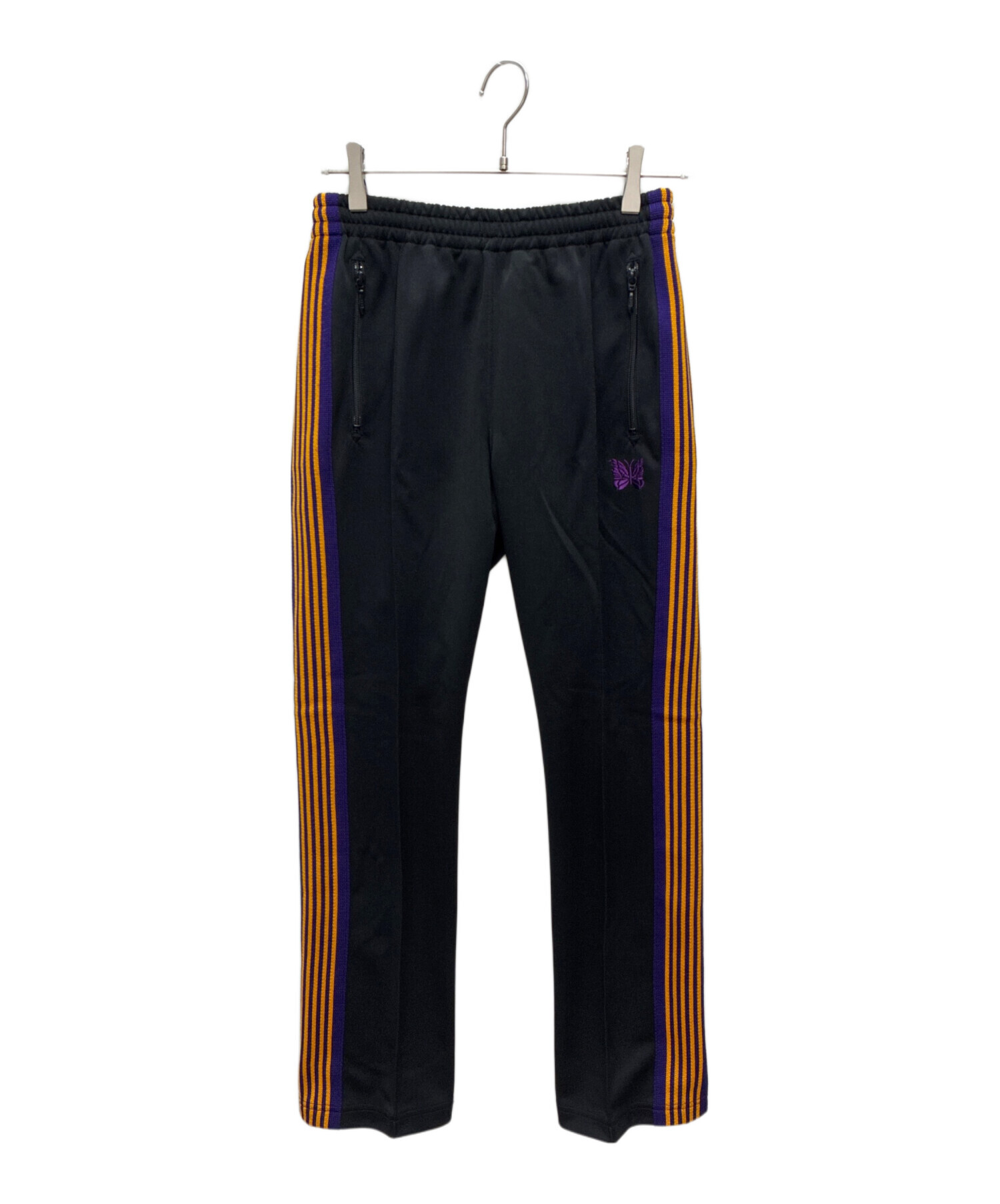 【Needles】 ブラック ナロートラックパンツ XS 【正規品】 中古・古着通販】Needles (ニードルズ) FREAK'S STORE (フリークス