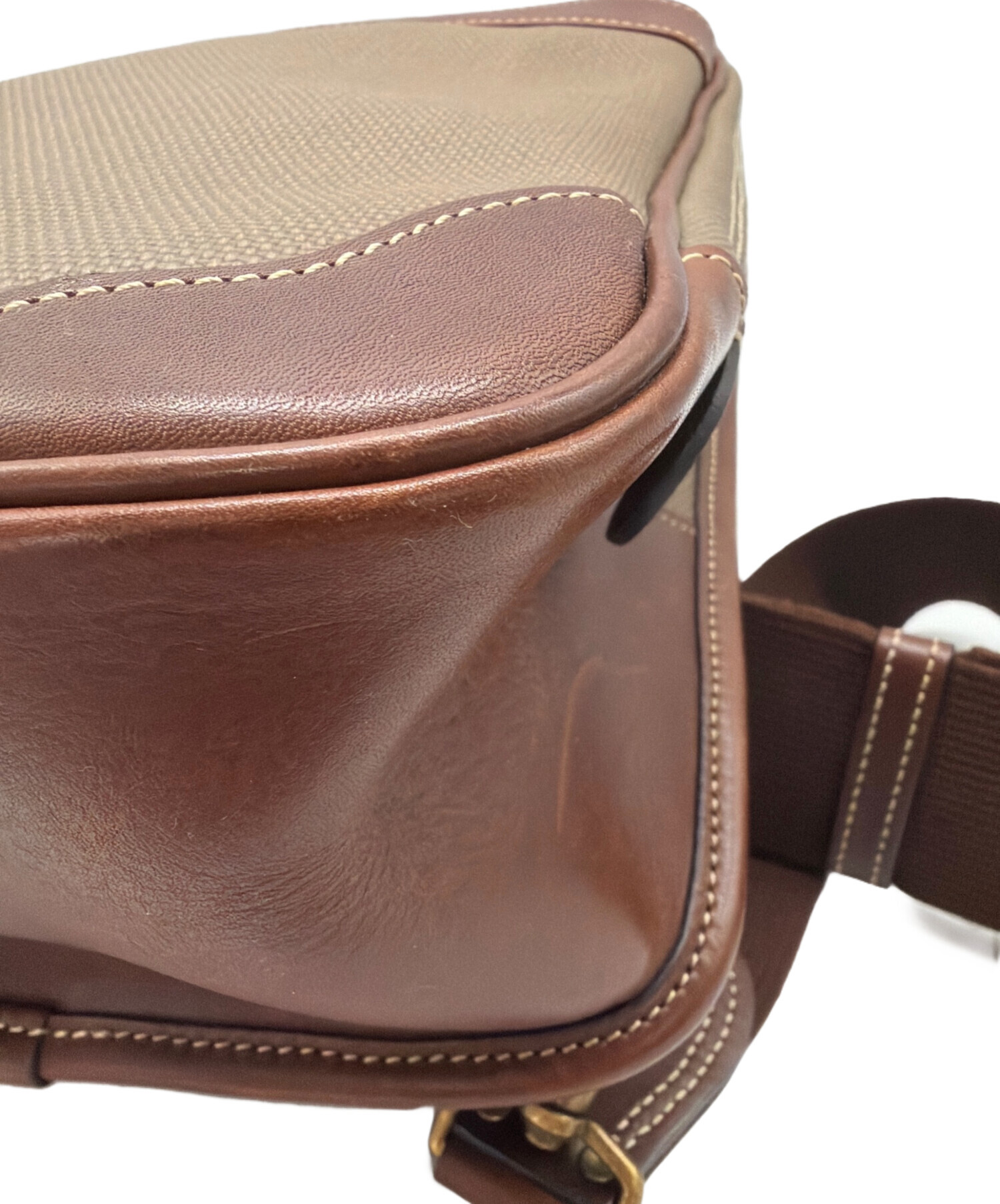 中古・古着通販】PORTER (ポーター) ワンショルダーバッグ ブラウン 