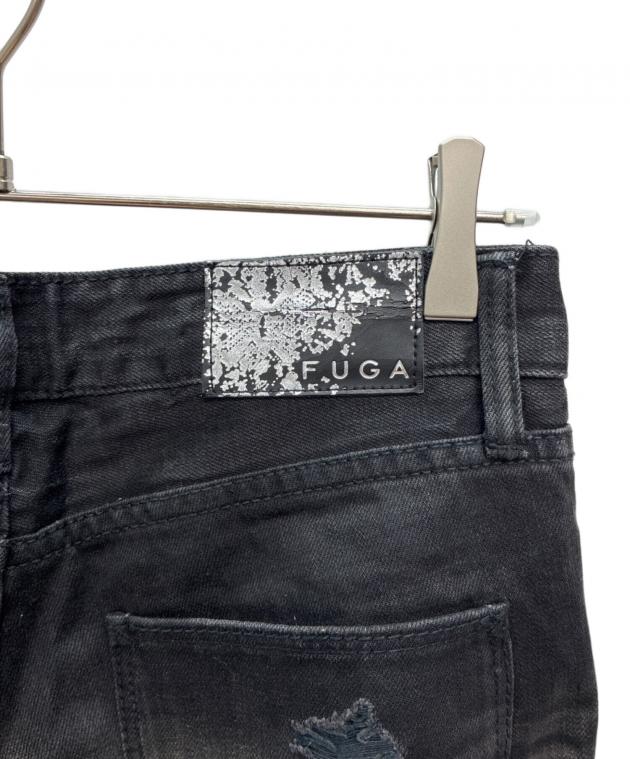 中古・古着通販】FUGA (フーガ) ブーツカットジーンズ ブラック サイズ