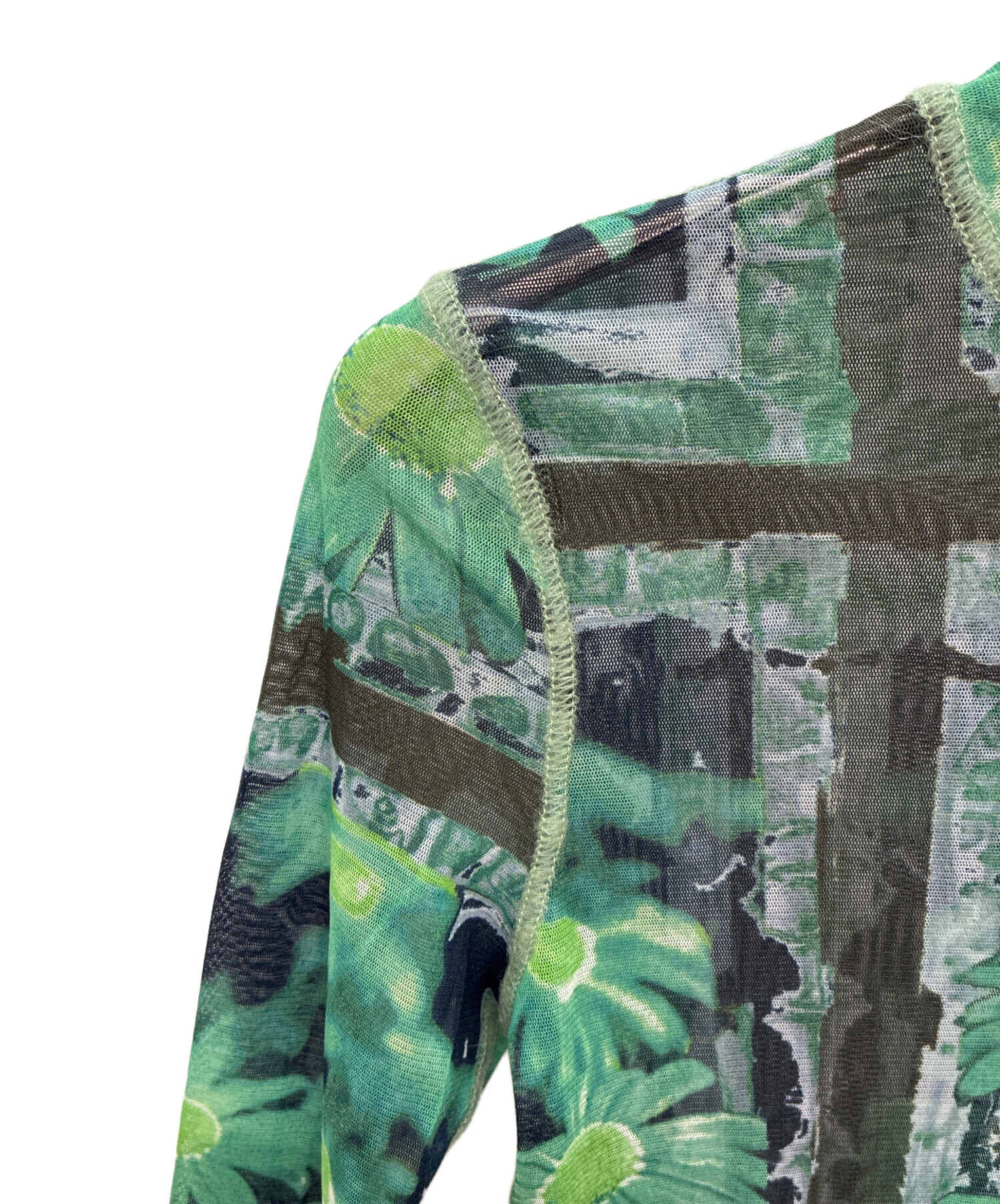 Jean Paul Gaultier homme パワーネット 緑 中古・古着通販】Jean Paul GAULTIER HOMME (ジャンポールゴルチェオム
