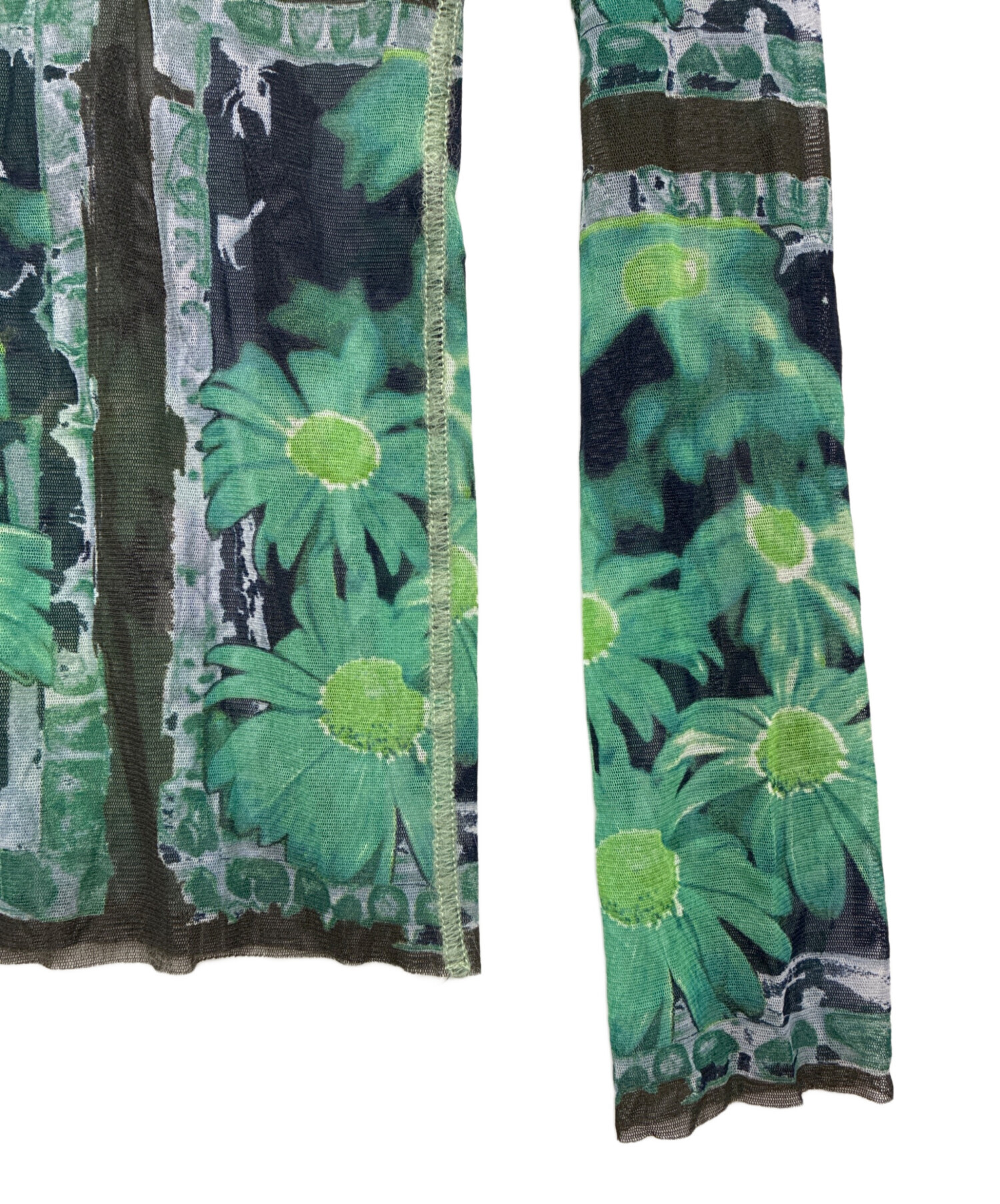 Jean Paul Gaultier homme パワーネット 緑 中古・古着通販】Jean Paul