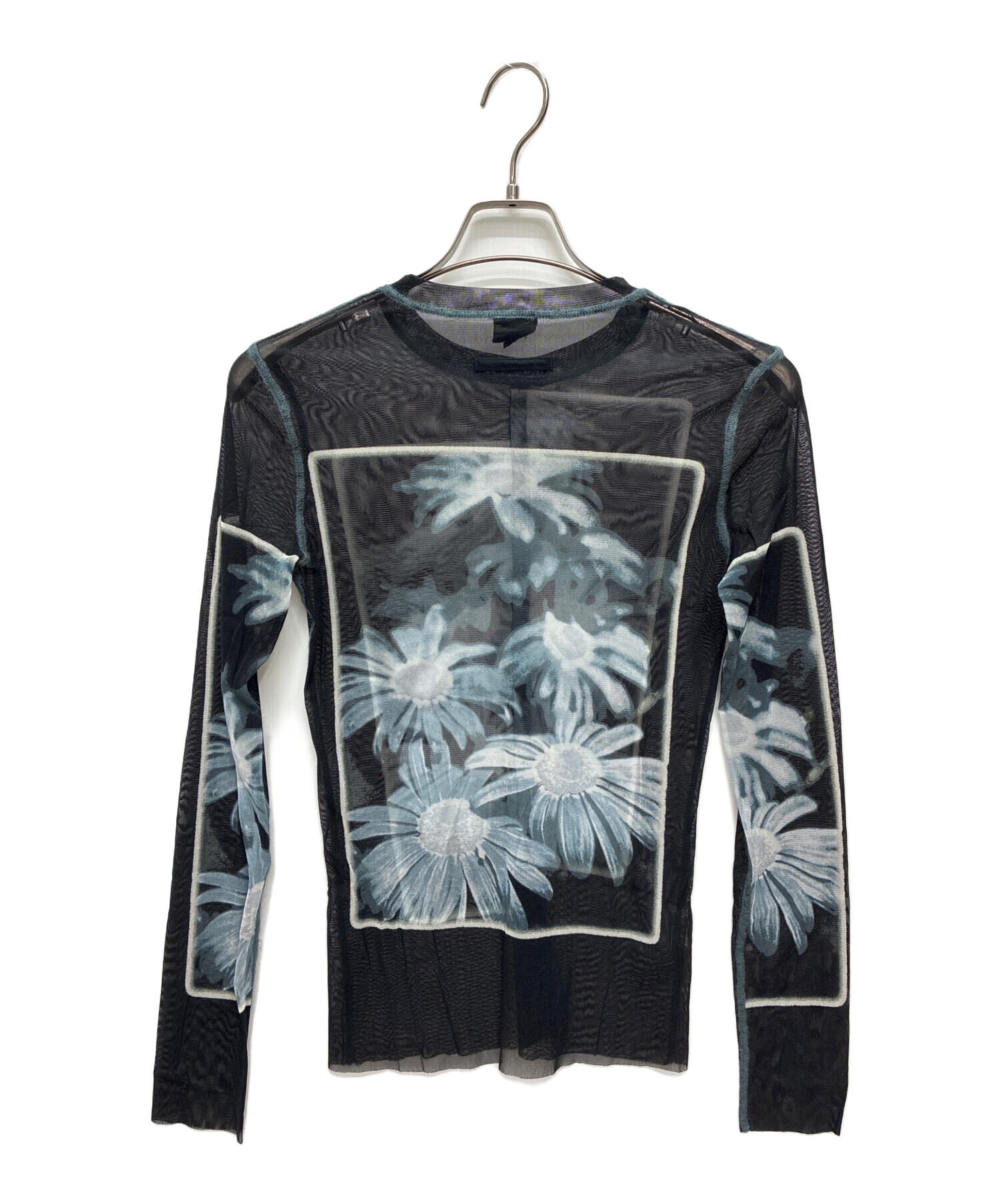 ジャンポールゴルチェ　パワーネット　カットソー　ボタニカル 中古・古着通販】Jean Paul GAULTIER HOMME (ジャンポールゴルチェオム