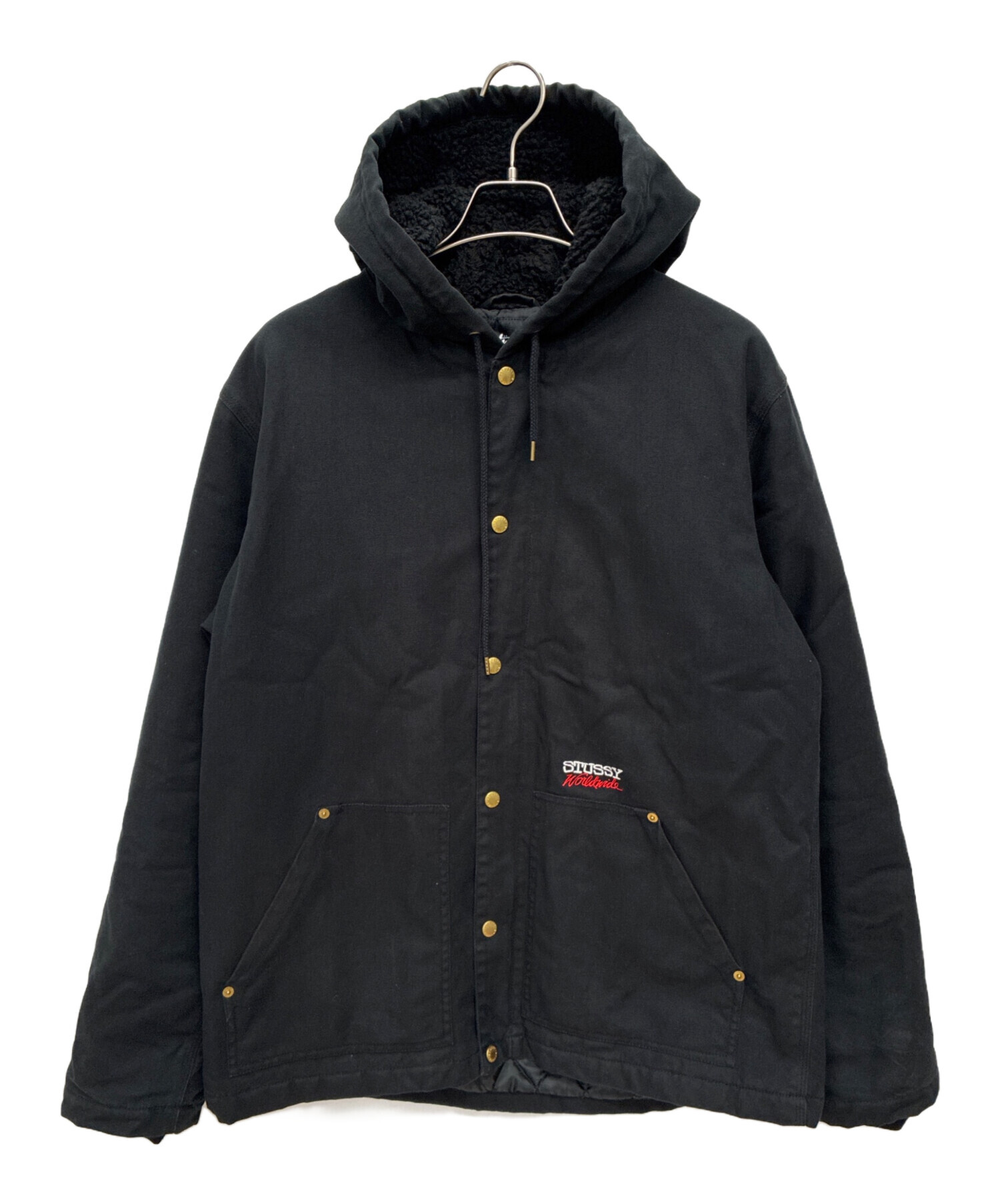 中古・古着通販】stussy (ステューシー) フーデットライトダック 
