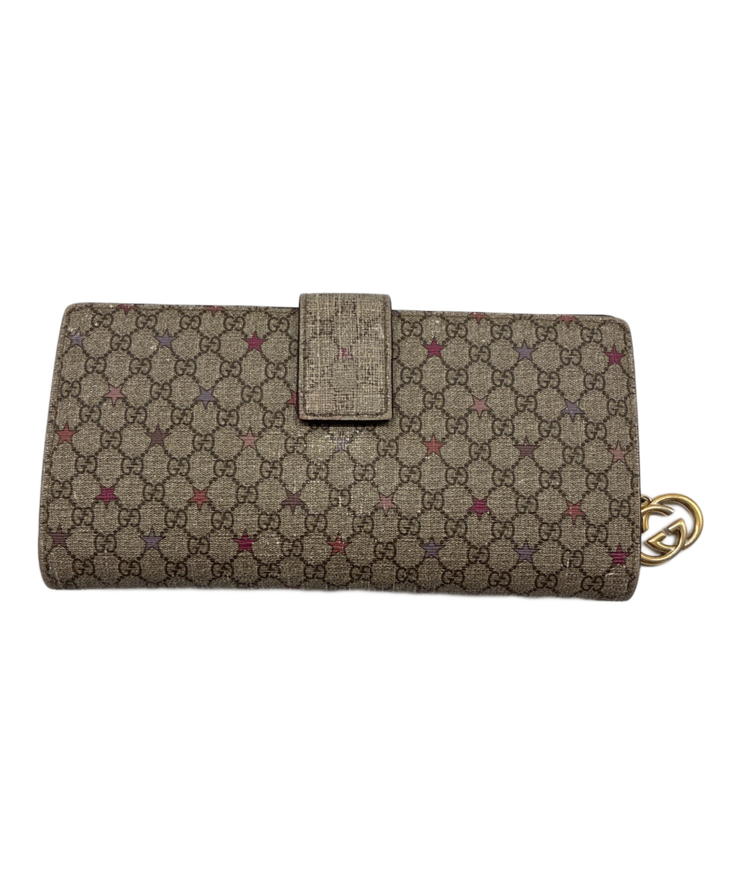 中古・古着通販】GUCCI (グッチ) 長財布 ベージュ｜ブランド・古着通販