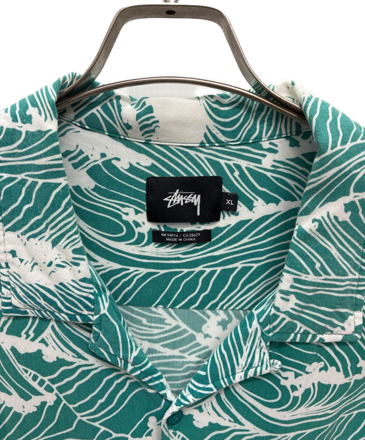 中古・古着通販】stussy (ステューシー) レーヨンアロハシャツ