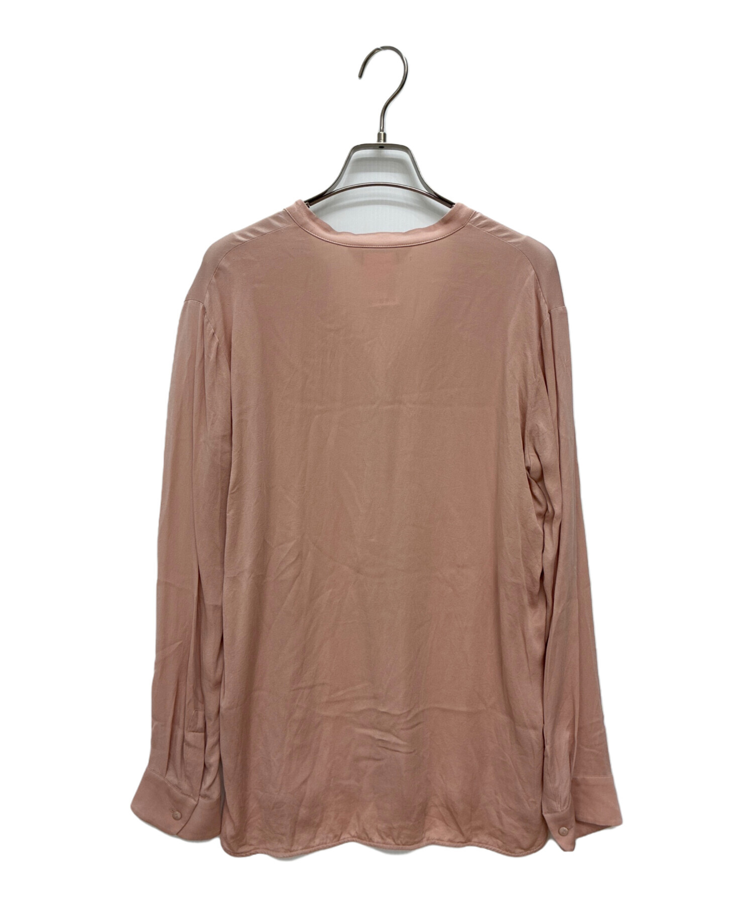 中古・古着通販】MaxMara (マックスマーラ) シルクブラウス ピンク