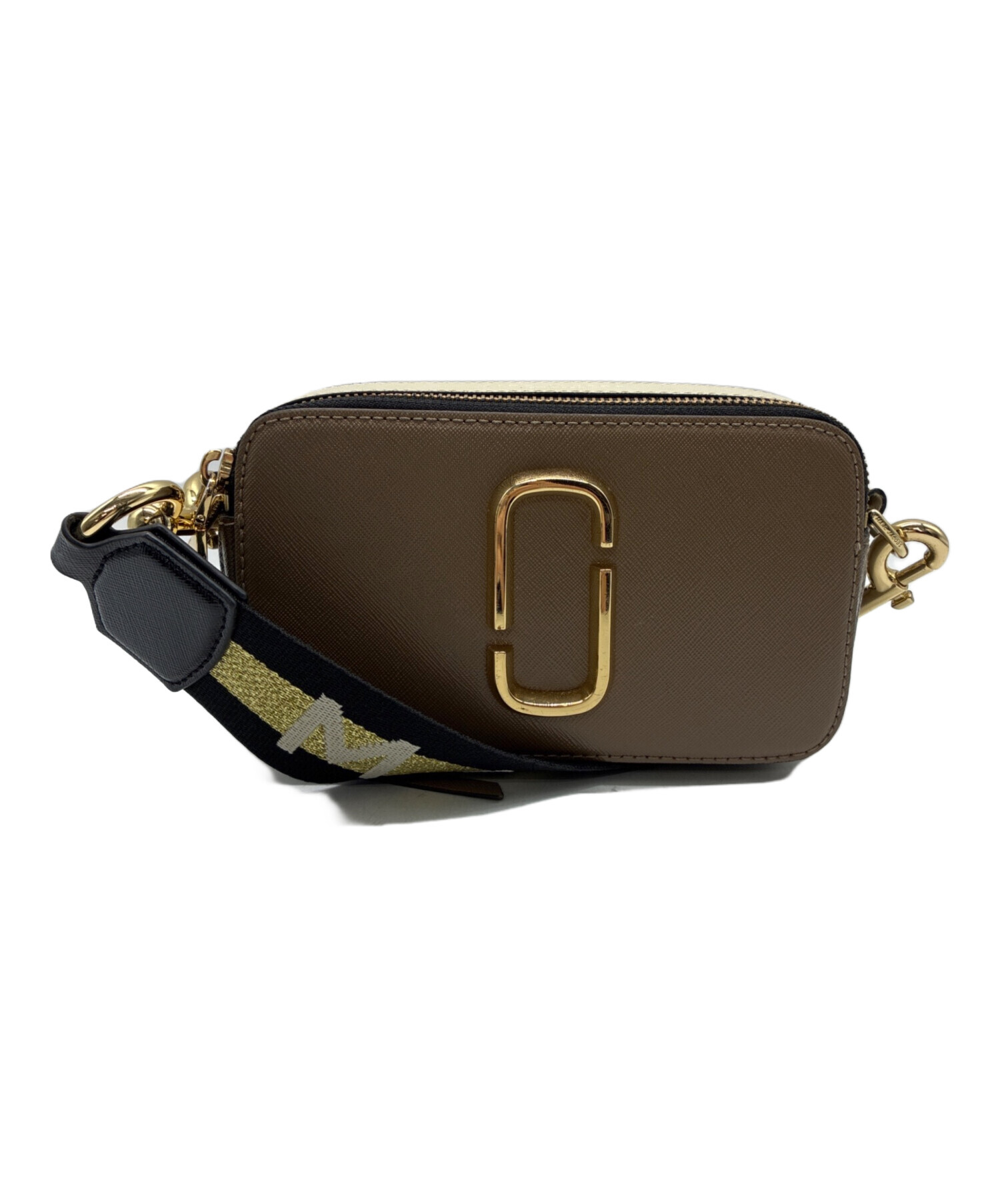MARC JACOBS マーク・ジェイコブス スナップショット ダブルJ ショルダーバッグ レザー レディース [中古] 中古・古着通販】MARC JACOBS (マークジェイコブス) ザ スナップ