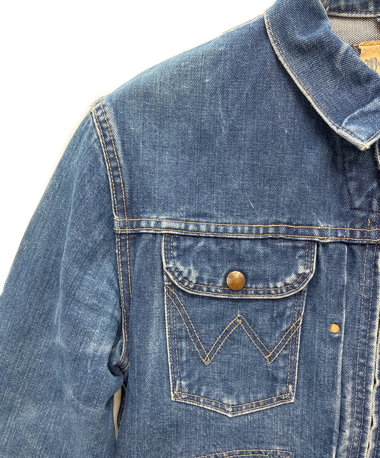 中古・古着通販】Wrangler (ラングラー) 60s 24MJZ 白タグ デニム