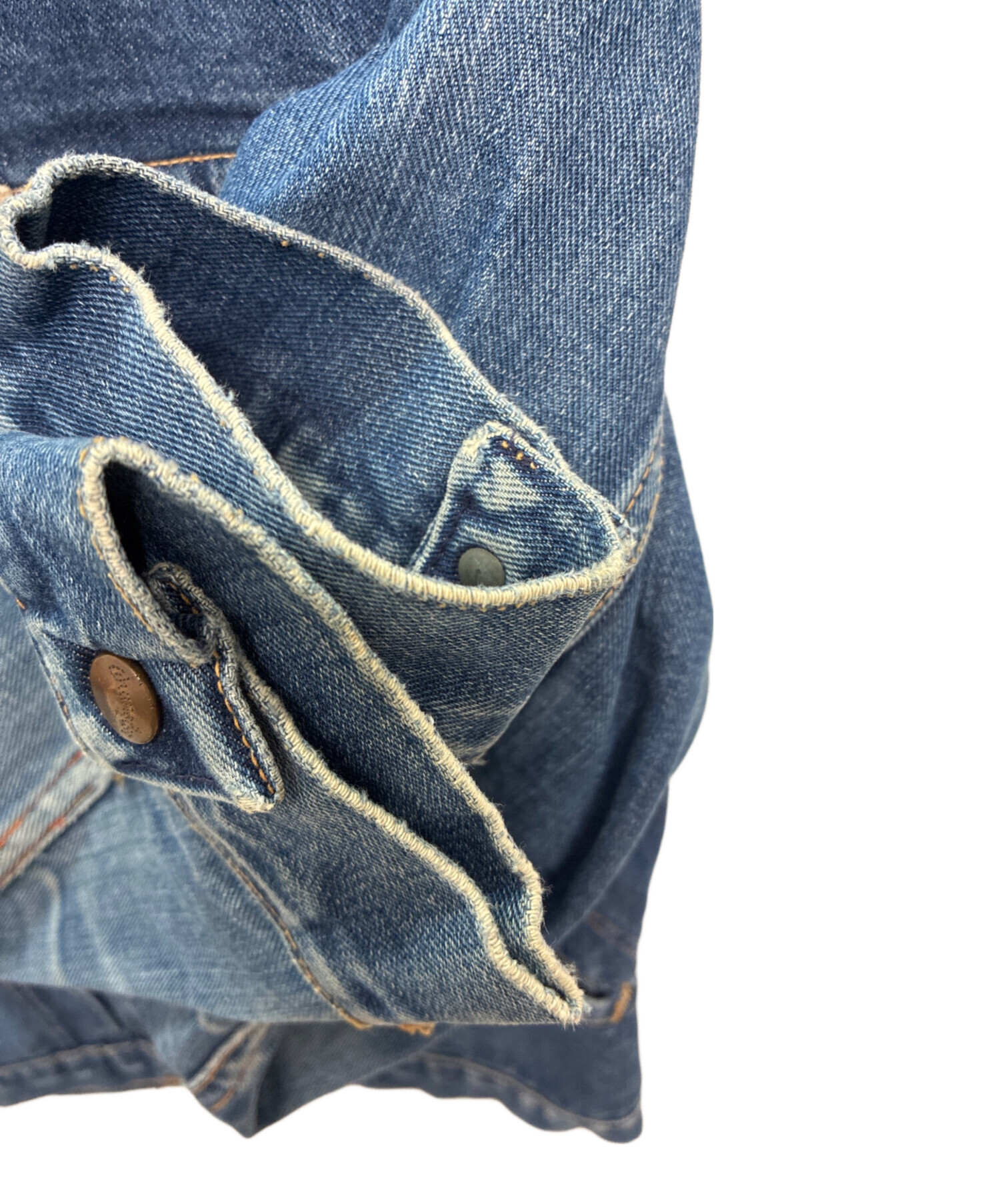 中古・古着通販】Wrangler (ラングラー) 60s 24MJZ 白タグ デニム