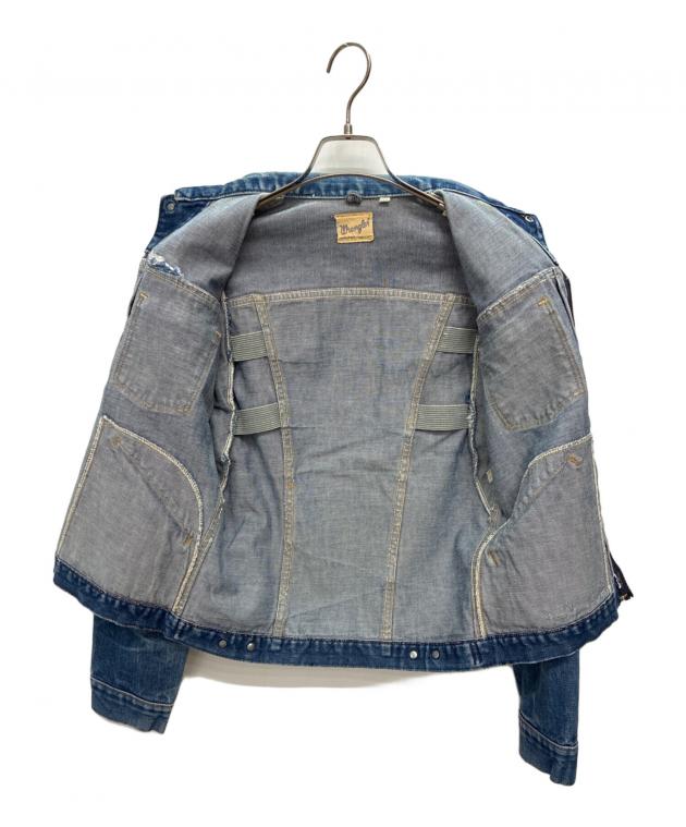 中古・古着通販】Wrangler (ラングラー) 60s 24MJZ 白タグ デニム