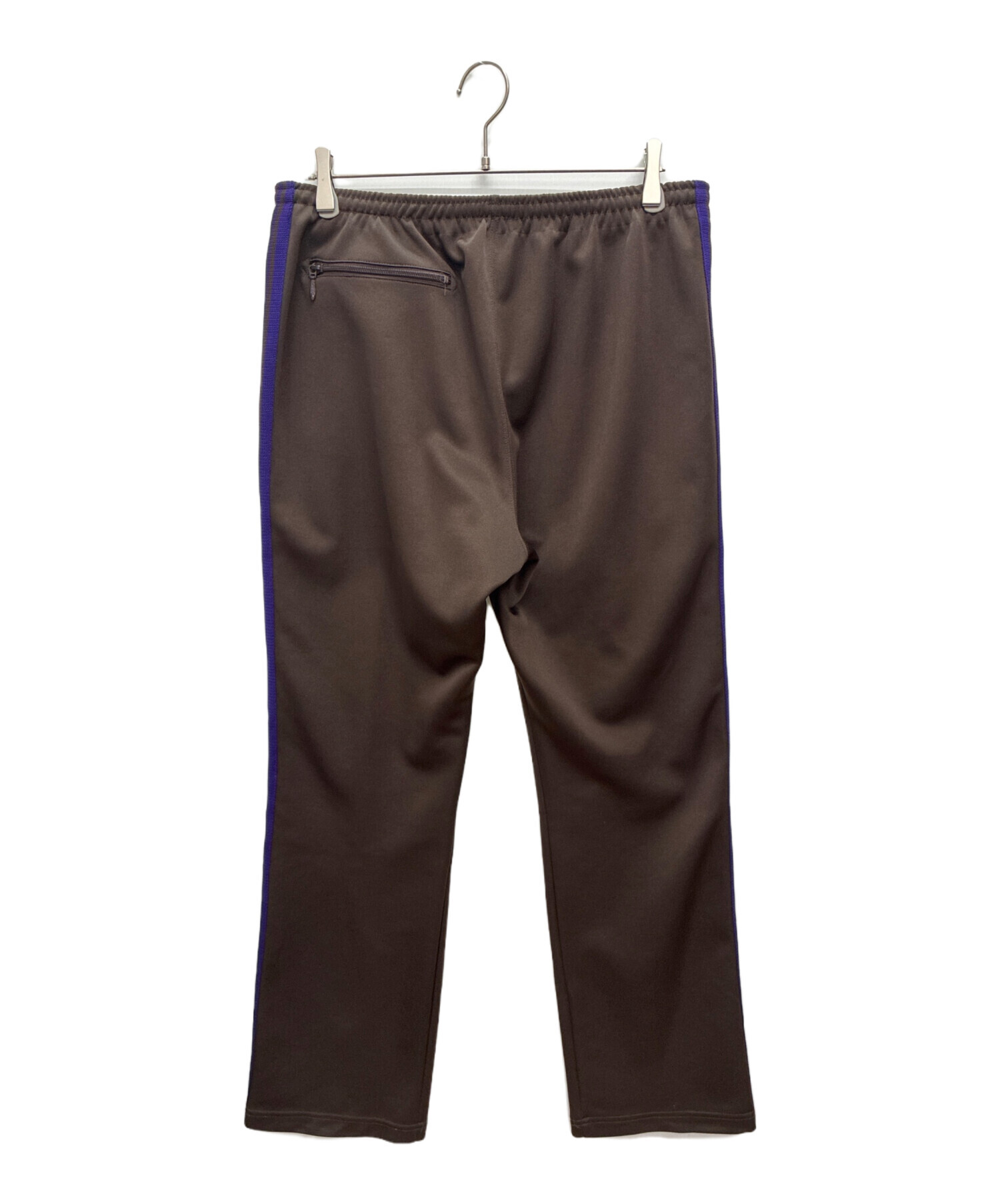 【美品】Needles LQ405 トラックパンツ　ブラウン×パープル XS 中古・古着通販】Needles (ニードルズ) ナロートラックパンツ ブラウン