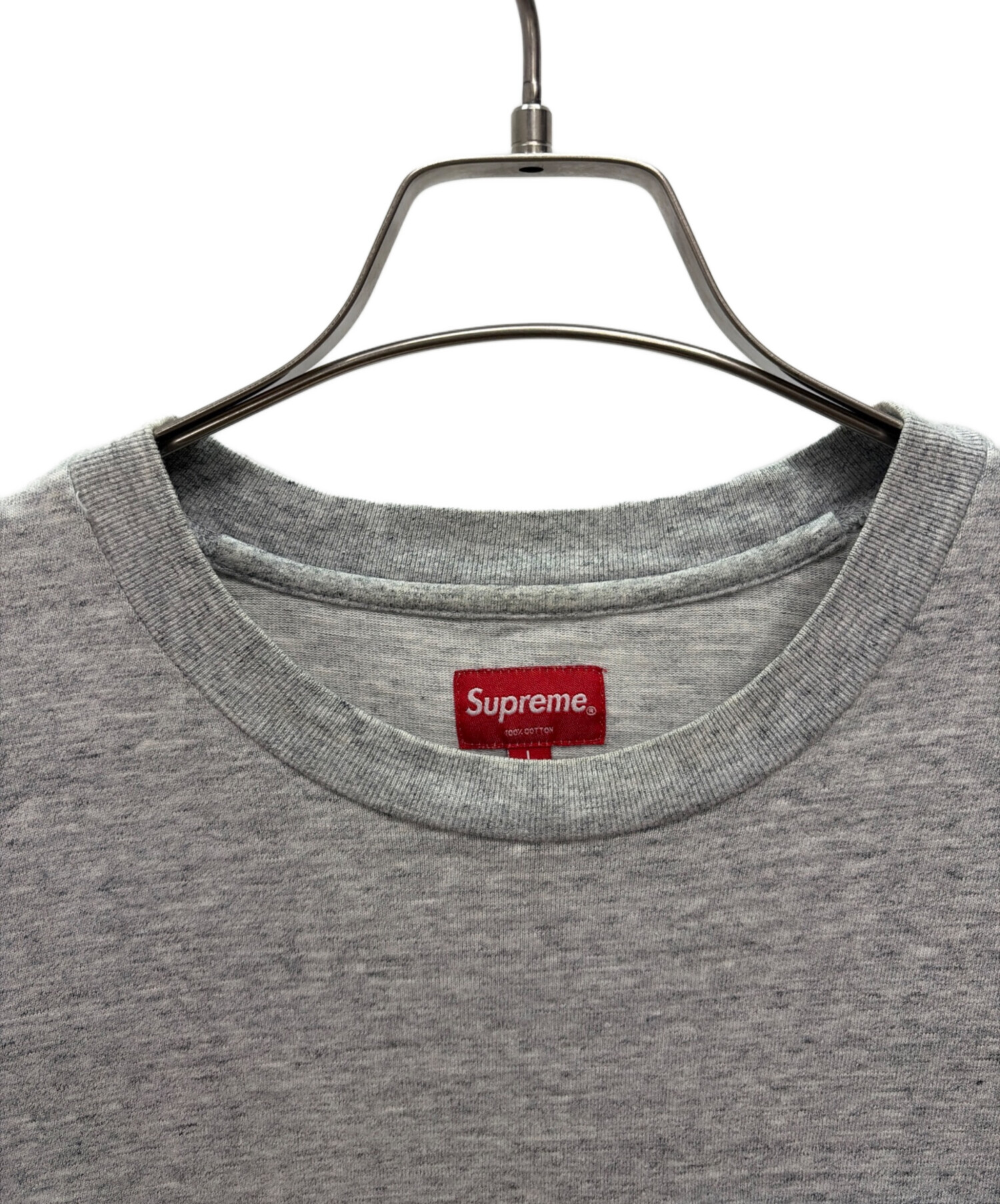 中古・古着通販】Supreme (シュプリーム) 長袖カットソー グレー