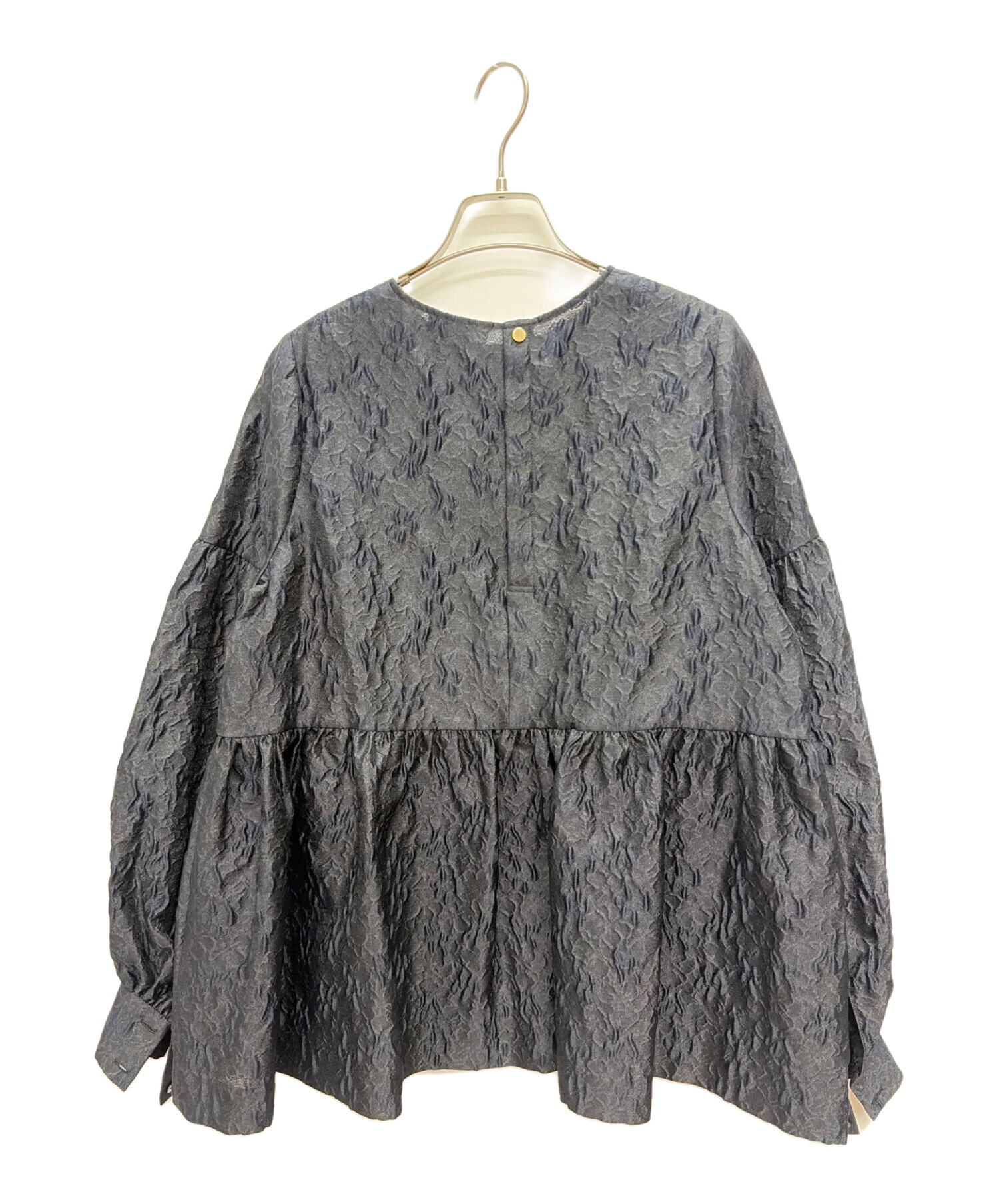 【美品】ユナイテッドアローズ ツートーン ジャカード ブラウス 38 中古・古着通販】UNITED ARROWS (ユナイテッドアローズ) ツートーン