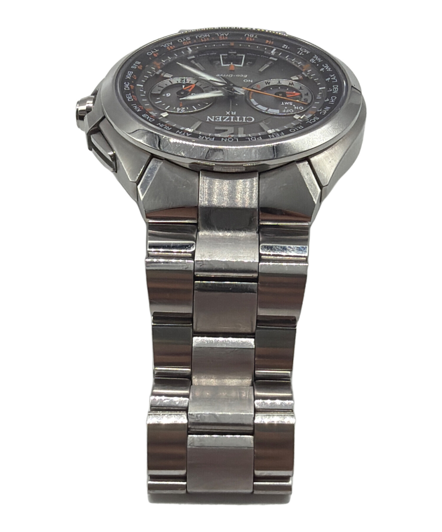 中古・古着通販】CITIZEN (シチズン) クロノグラフ アテッサ エコ