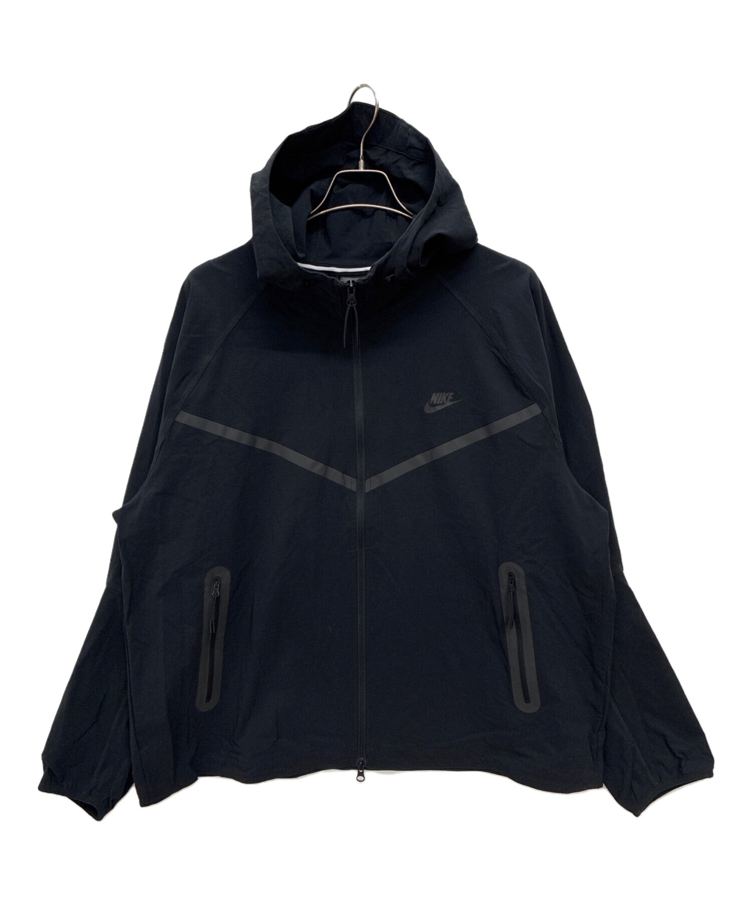 中古・古着通販】NIKE (ナイキ) ウーブンジャケット ブラック サイズ