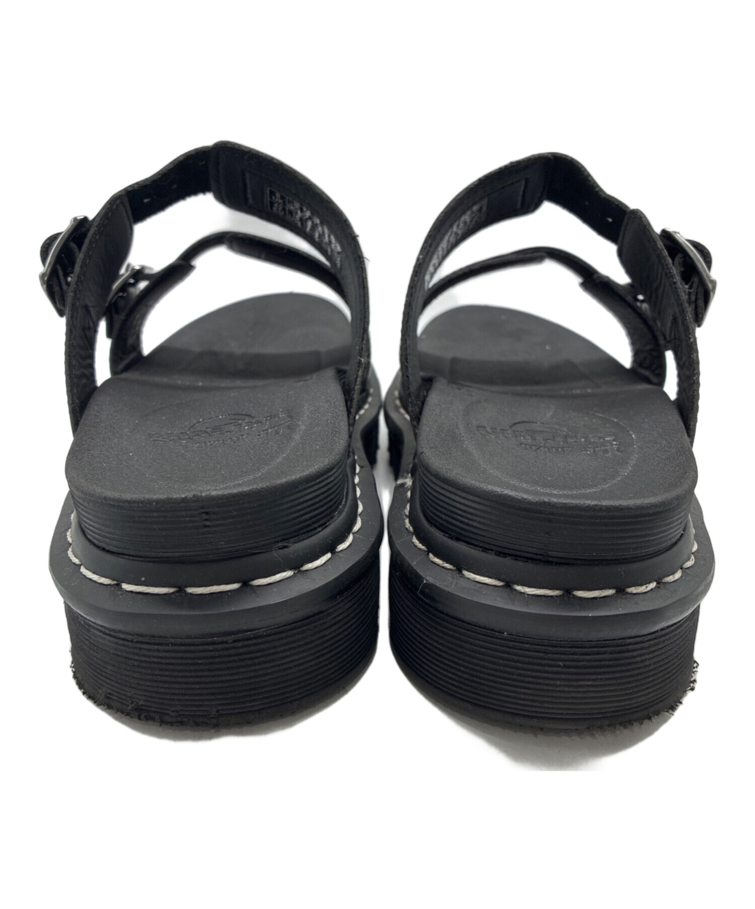 Dr. Martens ブラック ストラップサンダル　未使用に近い 中古・古着通販】Dr.Martens (ドクターマーチン) SK01V ストラップ