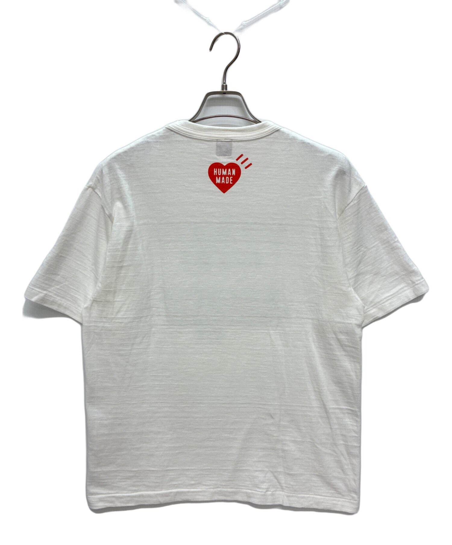 中古・古着通販】HUMAN MADE (ヒューマンメイド) 半袖Tシャツ/White