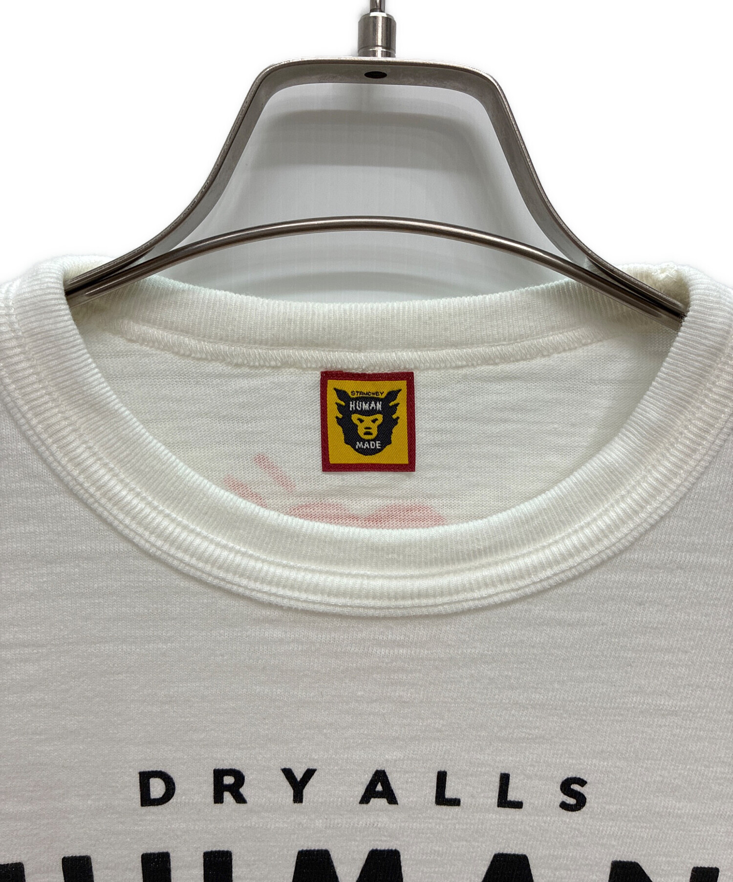 中古・古着通販】HUMAN MADE (ヒューマンメイド) 半袖Tシャツ/White