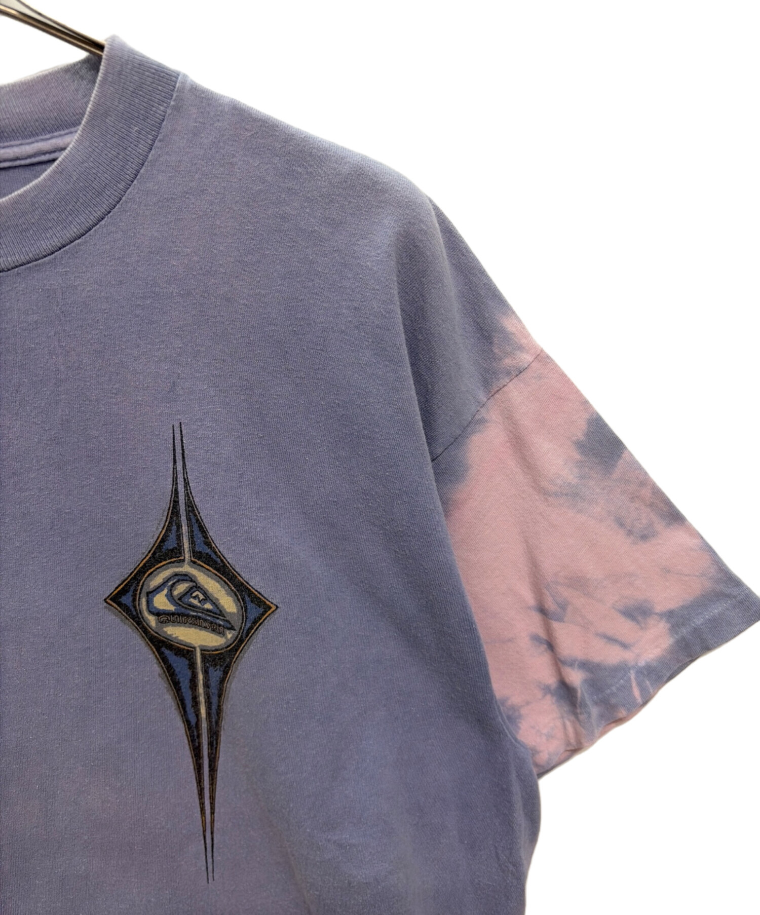 USA製 90s Quick Silver Tシャツ ボルドー ロゴプリント 中古・古着通販】Quiksilver (クイックシルバー) 90s USA製 半袖T