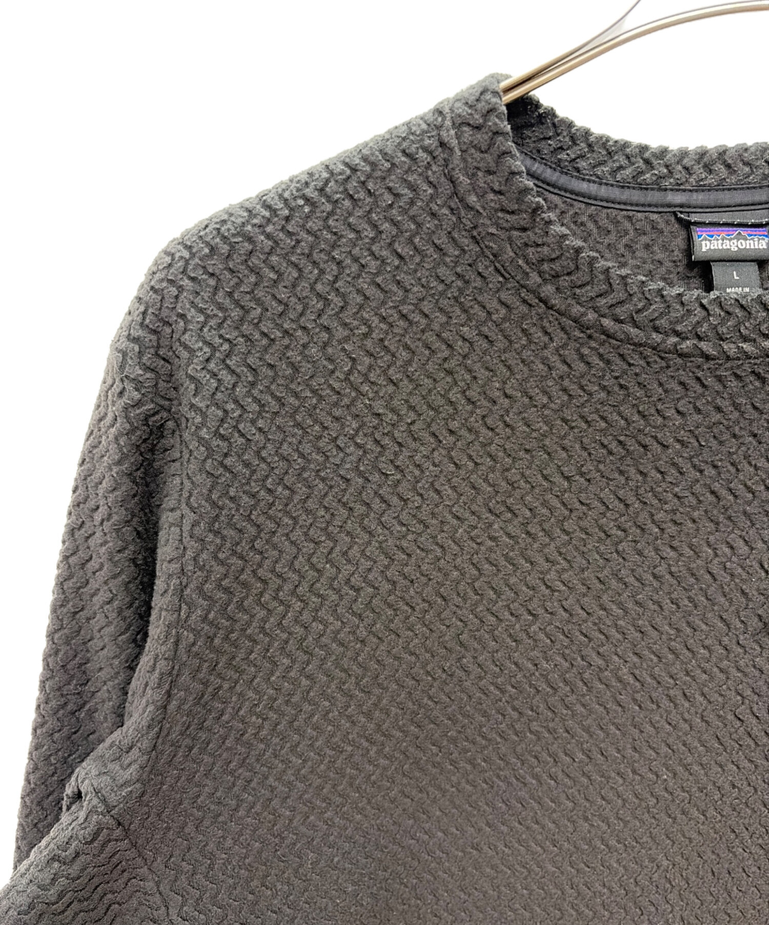 中古・古着通販】Patagonia (パタゴニア) R1 エア・クルー ブラック