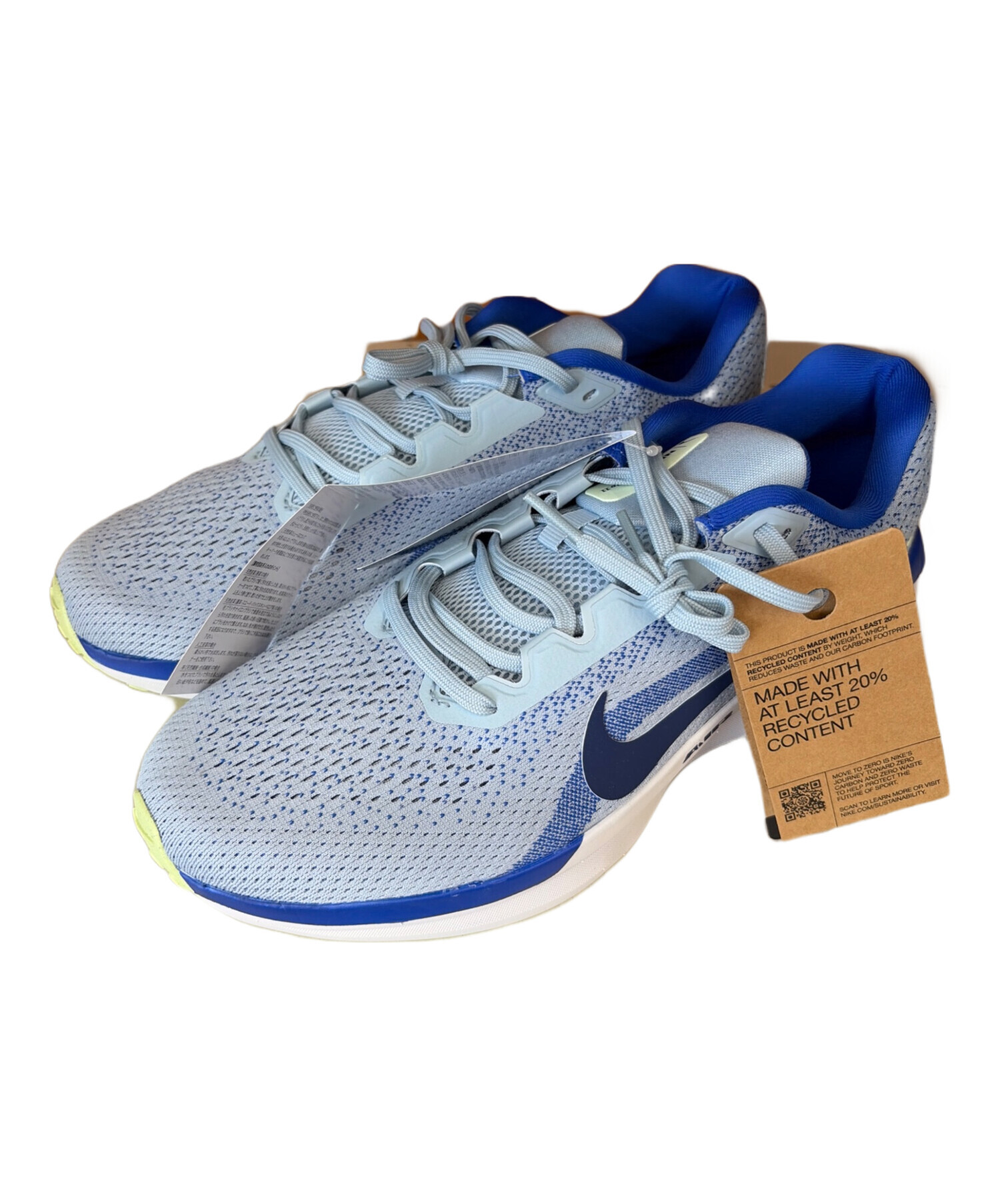 中古・古着通販】NIKE (ナイキ) ランニングシューズ ブルー サイズ