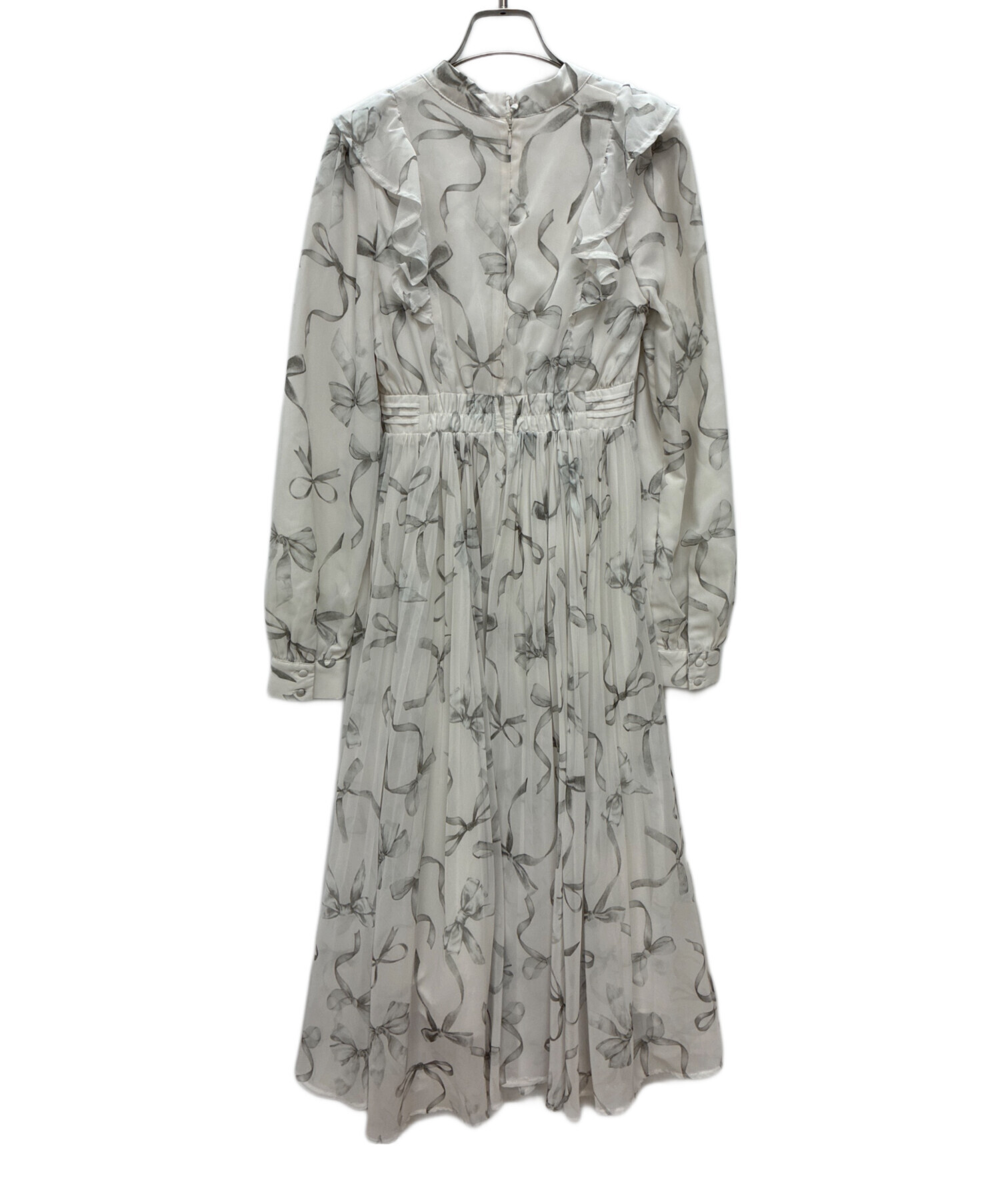 中古・古着通販】rose muse (ロゼミューズ) ribbon pattern pleated