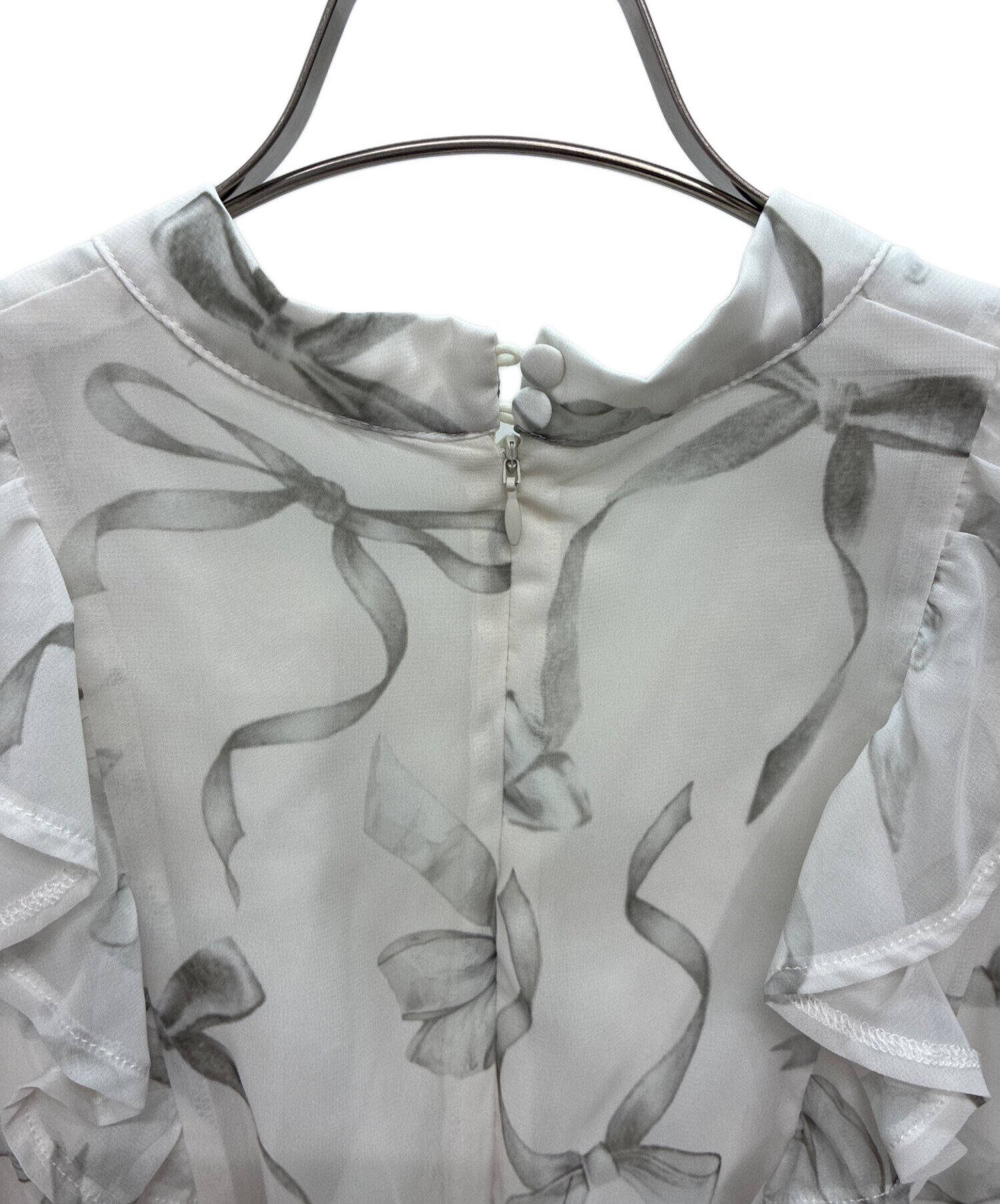 中古・古着通販】rose muse (ロゼミューズ) ribbon pattern pleated