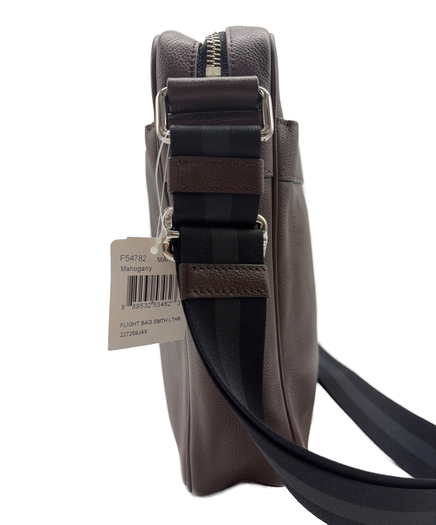 中古・古着通販】COACH (コーチ) スムースレザー フライトバッグ 