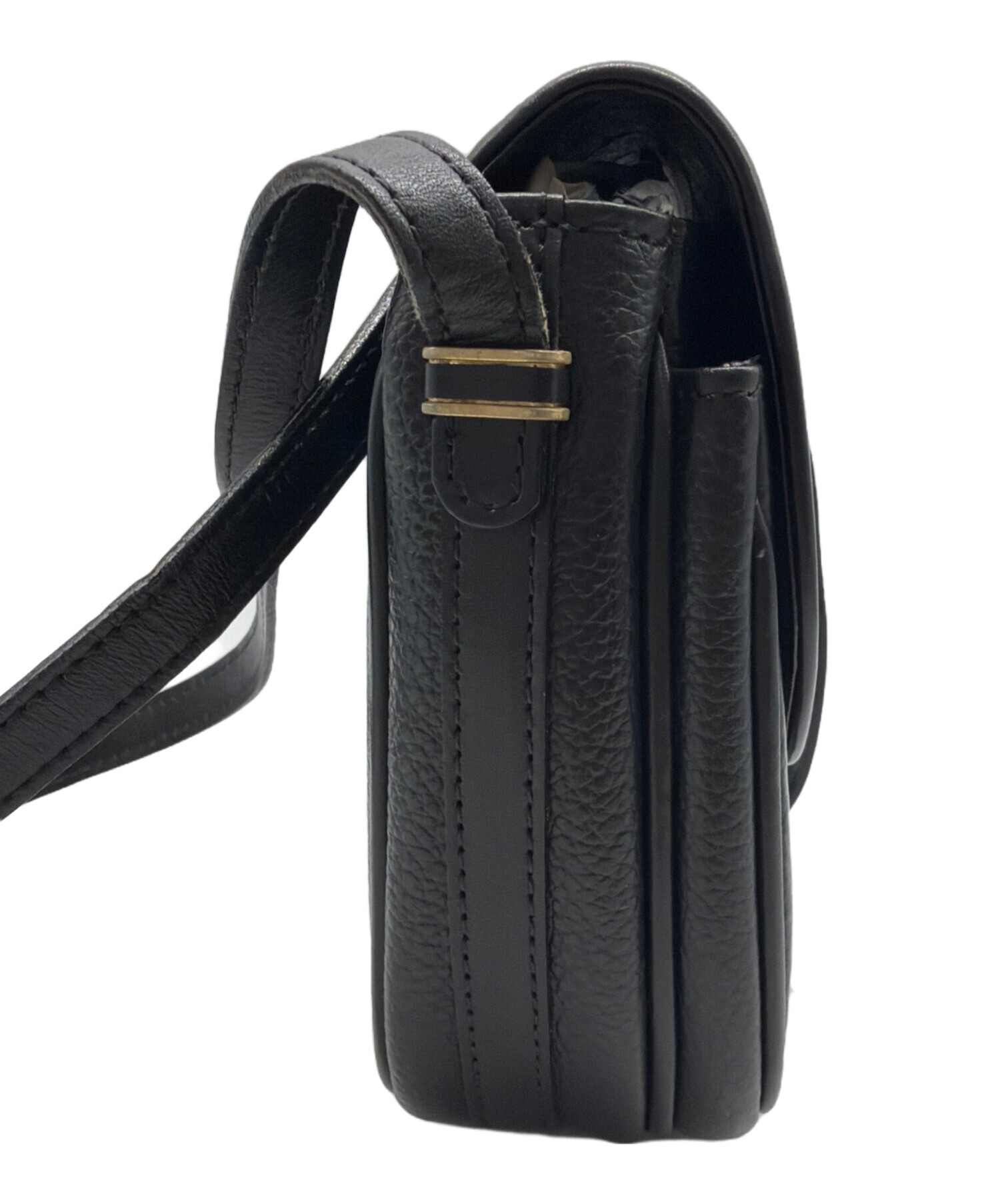 バーバリー　バッグ 中古・古着通販】Burberry's (バーバリー) レザーショルダーバッグ
