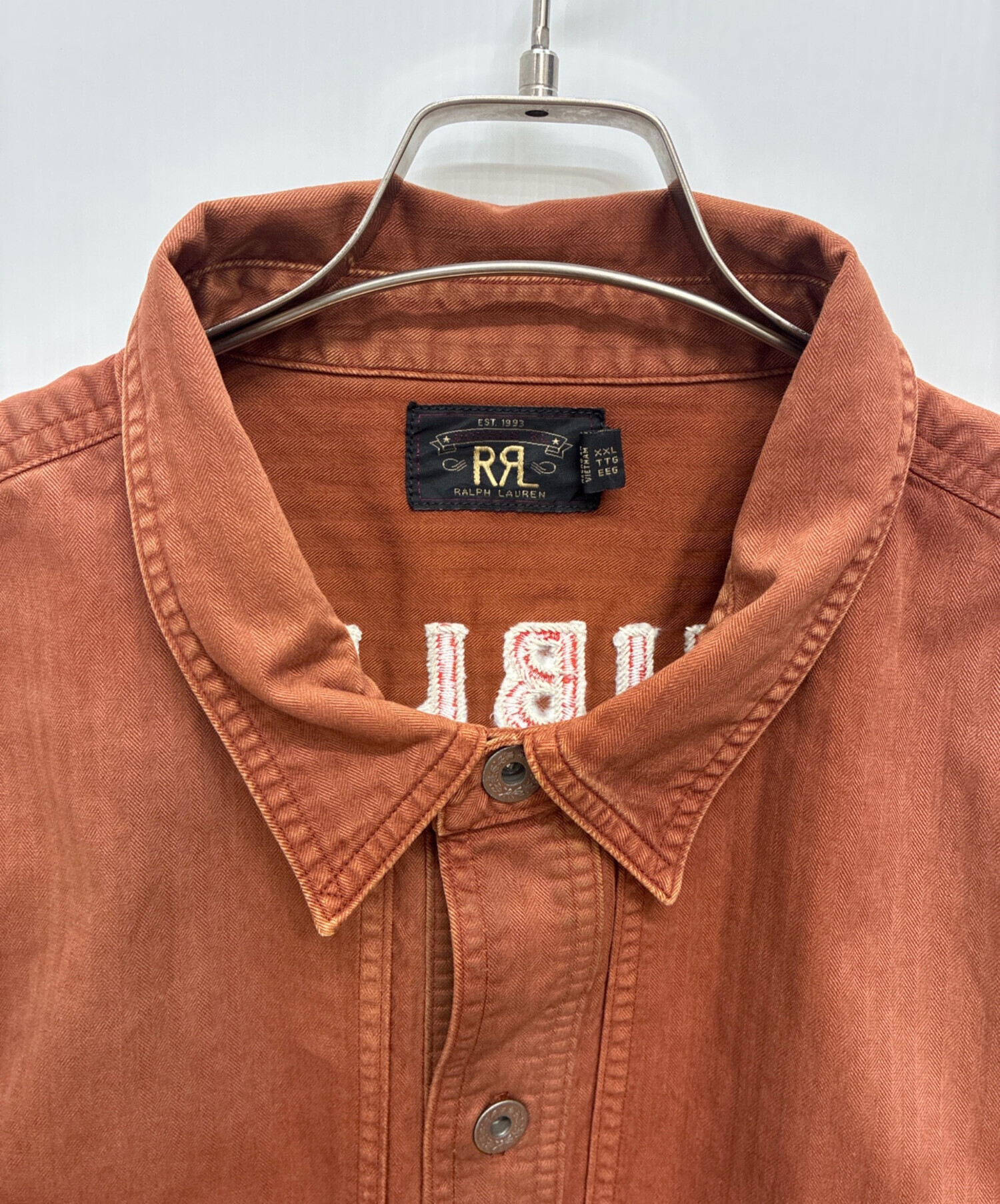 中古・古着通販】RRL (ダブルアールエル) Embroidered Herringbone