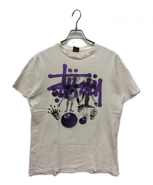 中古・古着通販】stussy (ステューシー) 半袖Tシャツ ホワイト