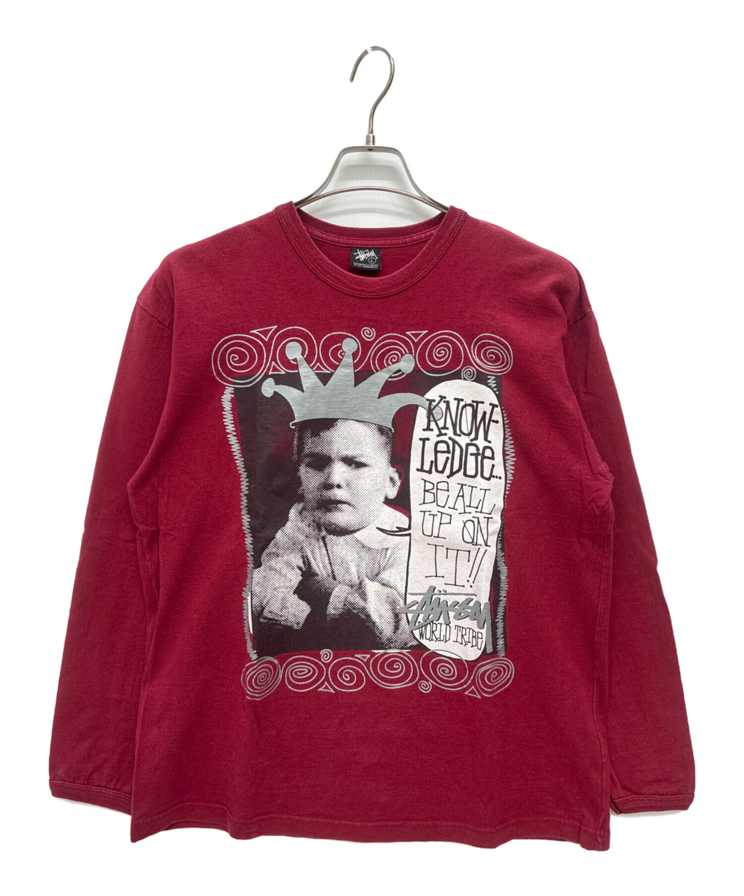 中古・古着通販】stussy (ステューシー) 00s メキシコ製 OLD L/S KIDS