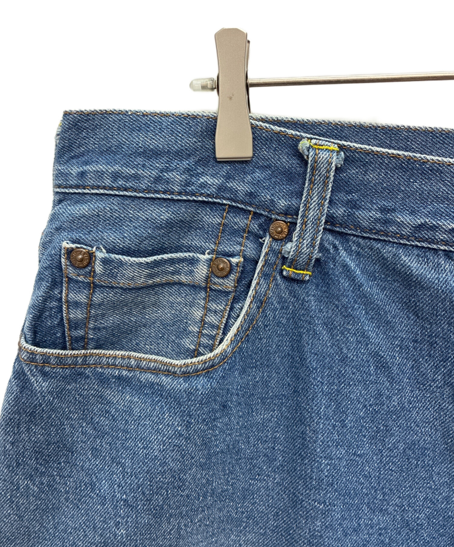 中古・古着通販】EVISU (エヴィス) メニーポケットデニムハーフパンツ