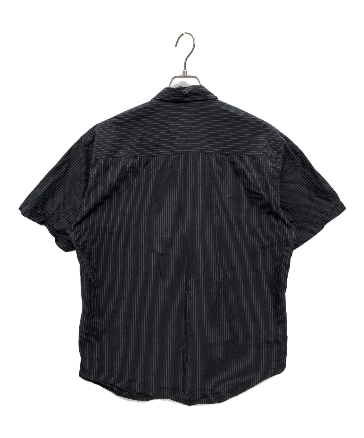 中古・古着通販】stussy (ステューシー) ストライプ半袖シャツ 