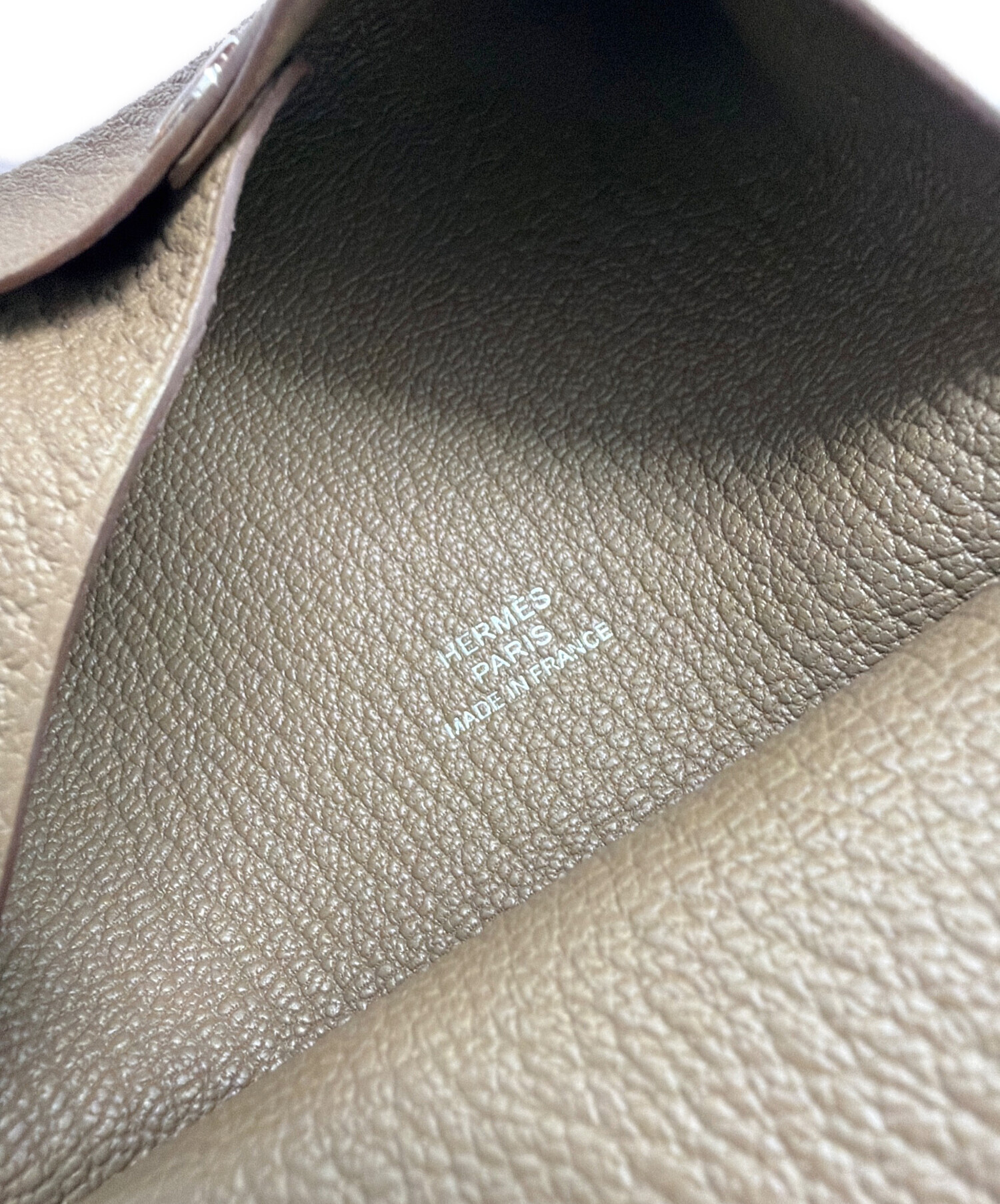 中古・古着通販】HERMES (エルメス) カードケース エトゥープ 