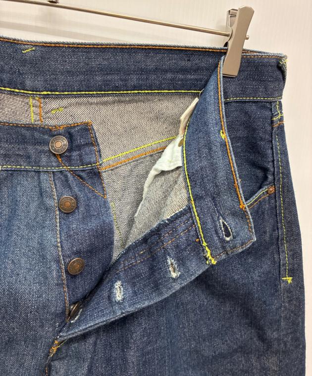 中古・古着通販】EVISU (エヴィス) デニムハーフパンツ インディゴ