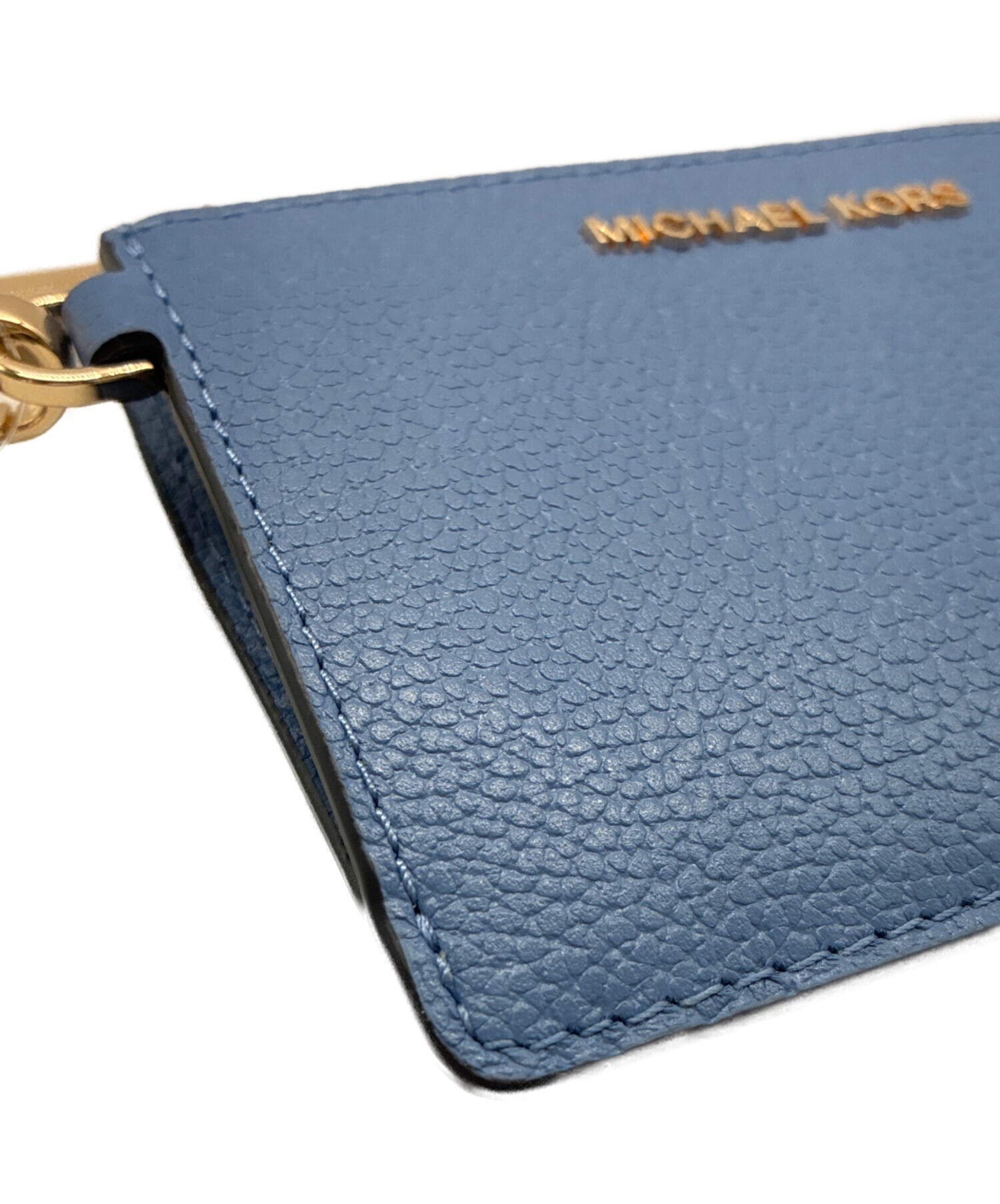Michael Korsマイケルコース パスポートケース 中古・古着通販】MICHAEL KORS (マイケル・コース) パスケース ブルー