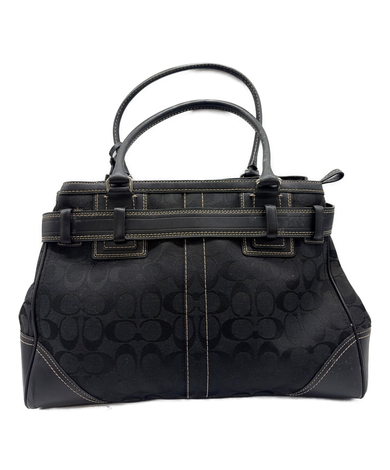 中古・古着通販】COACH (コーチ) トートバッグ ブラック｜ブランド
