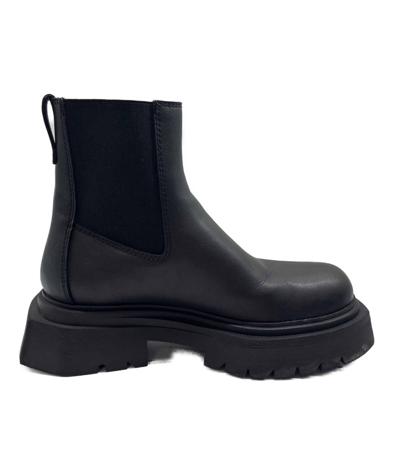 中古・古着通販】ZARA (ザラ) サイドゴアブーツ ブラック サイズ:EU43